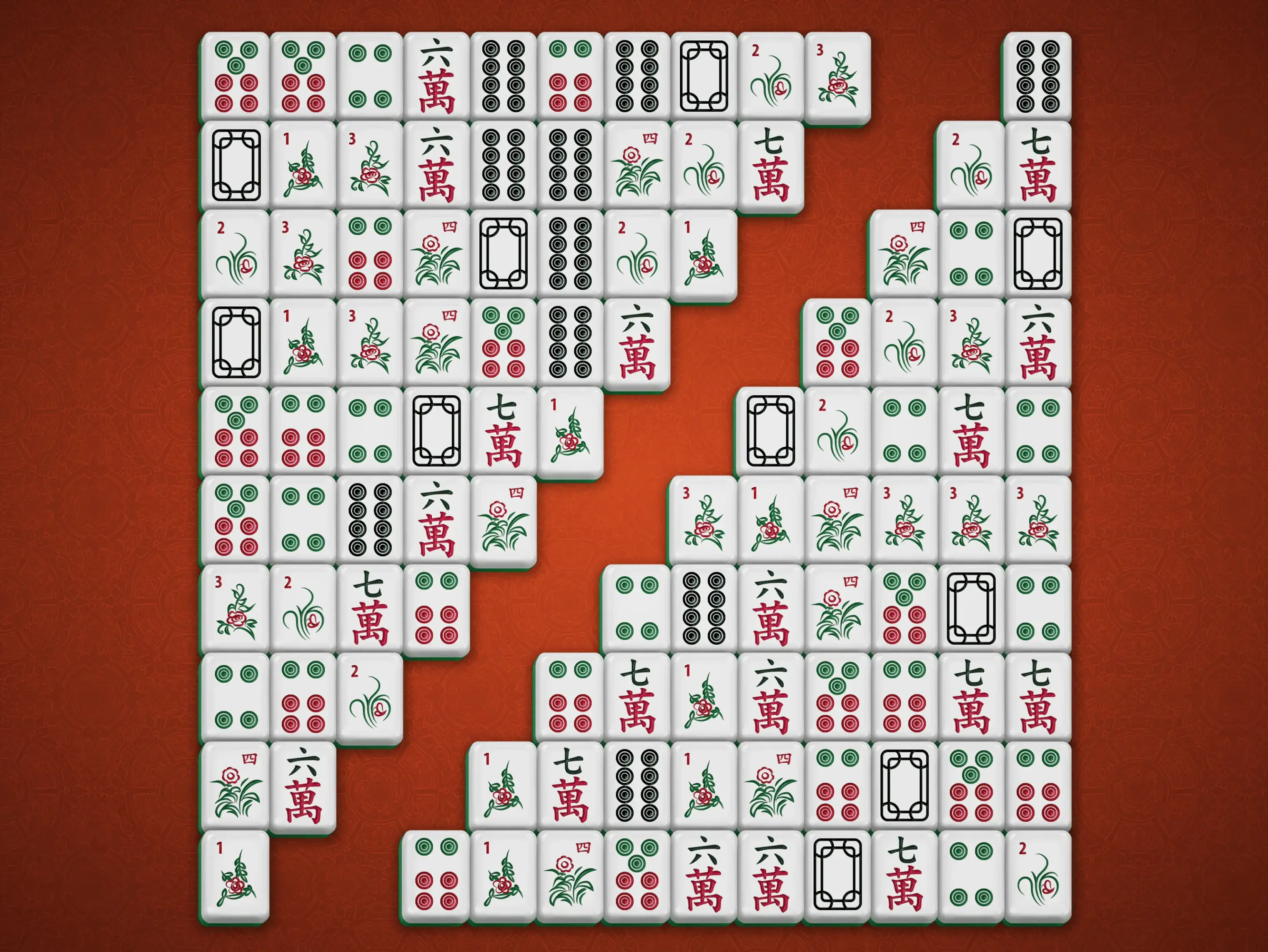 Gameplay of free online game mahjong connect Diagonal.