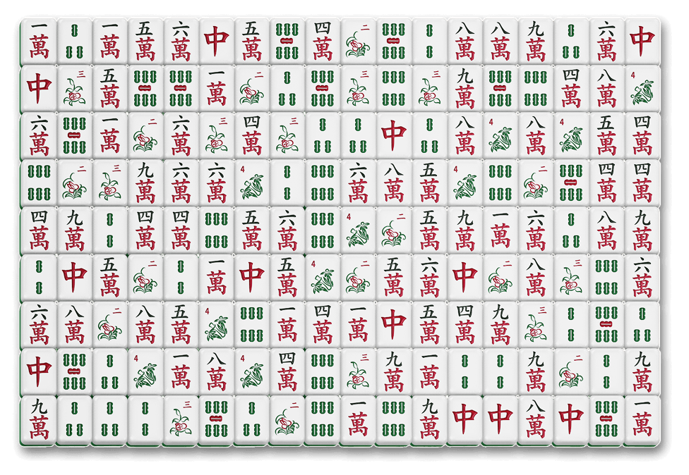 Forhåndsvisning af Mahjong Connect-layoutet Bredt bræt.