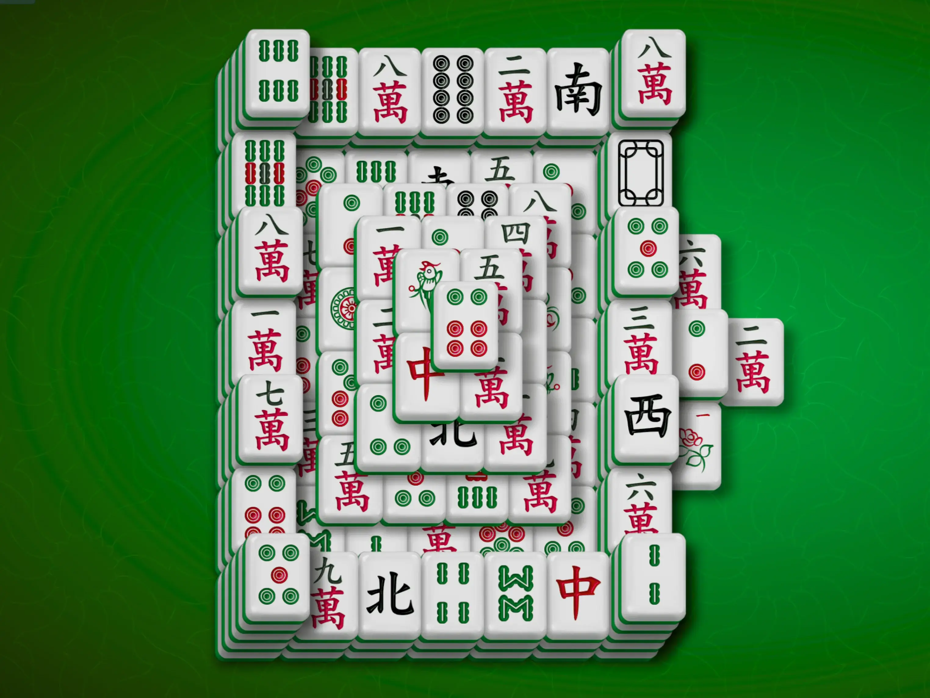 Gameplay of free online game mahjong Castle