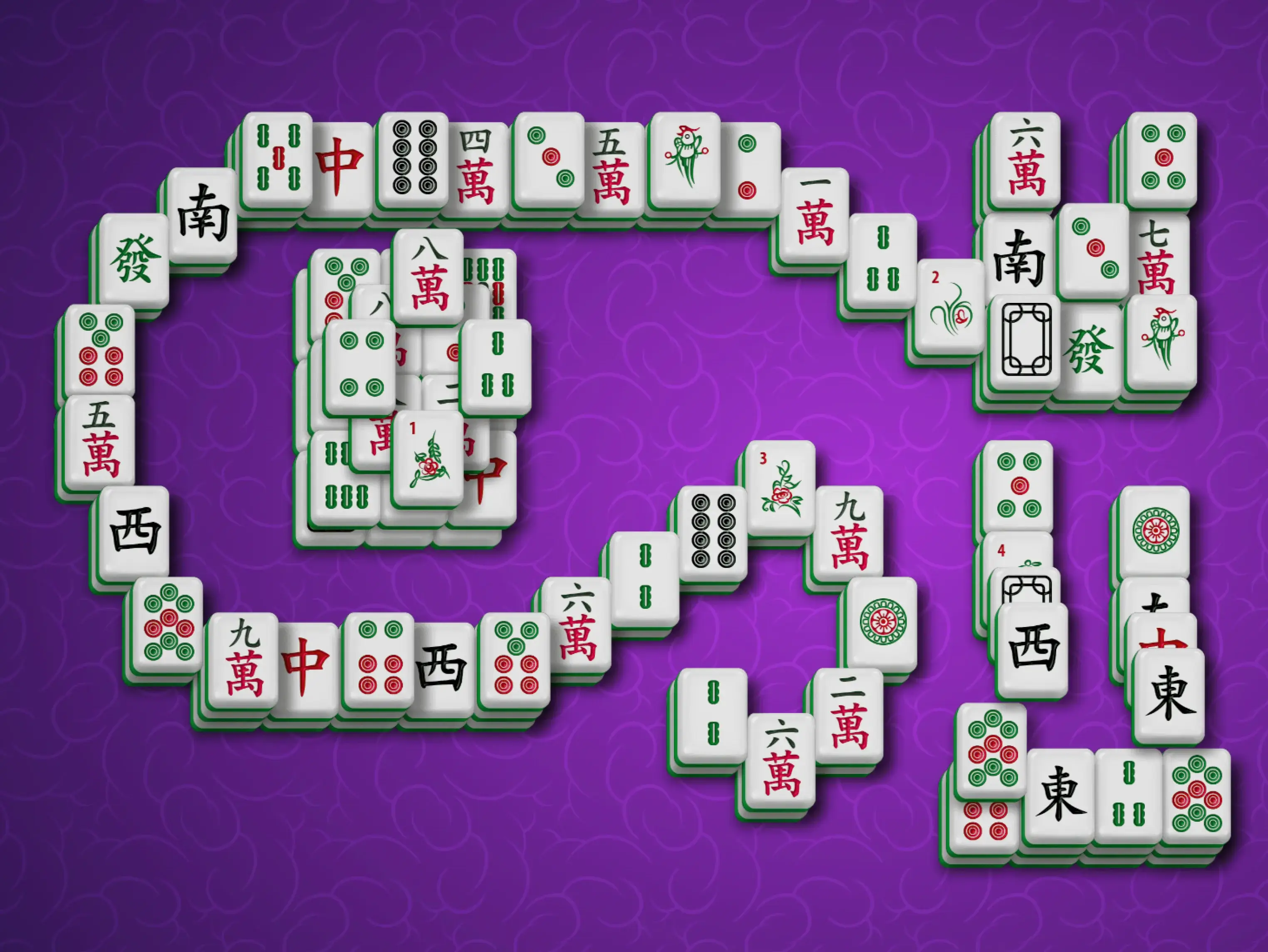 Gameplay des kostenlosen Online-Spiels Mahjong Katz und Maus