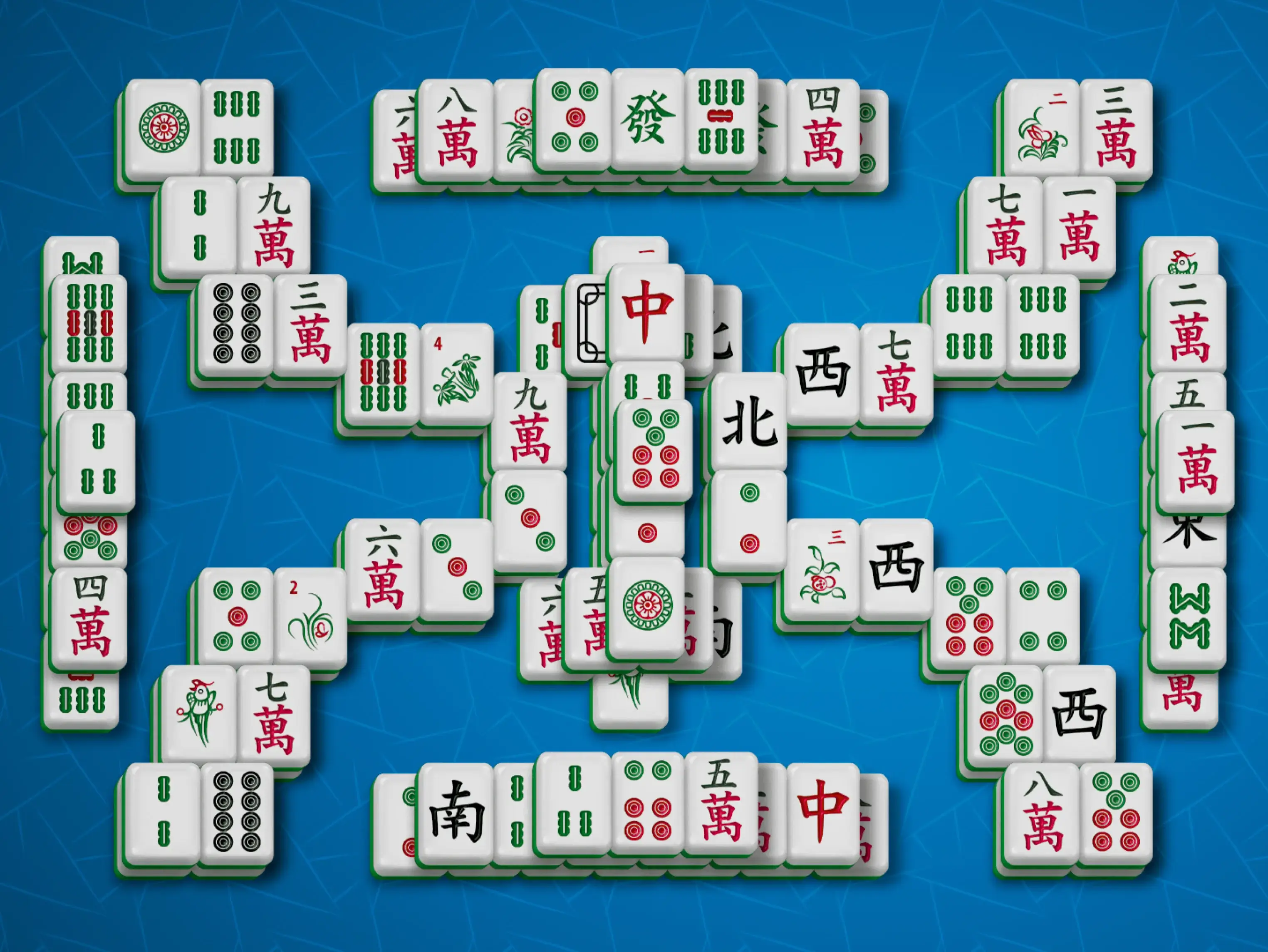 Gameplay des kostenlosen Online-Spiels Mahjong Feierlich