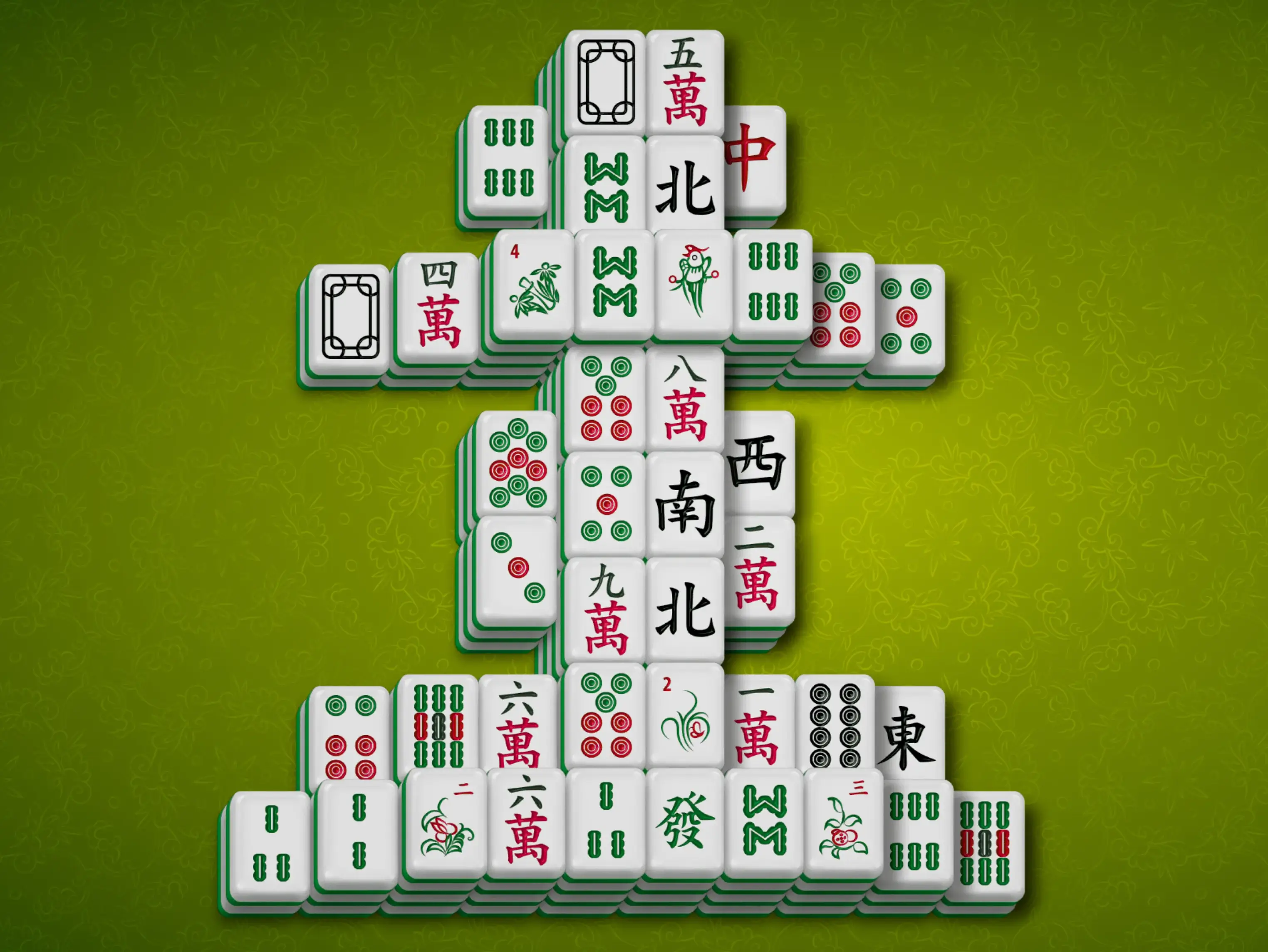 Gameplay des kostenlosen Online-Spiels Mahjong Schach - Bauer