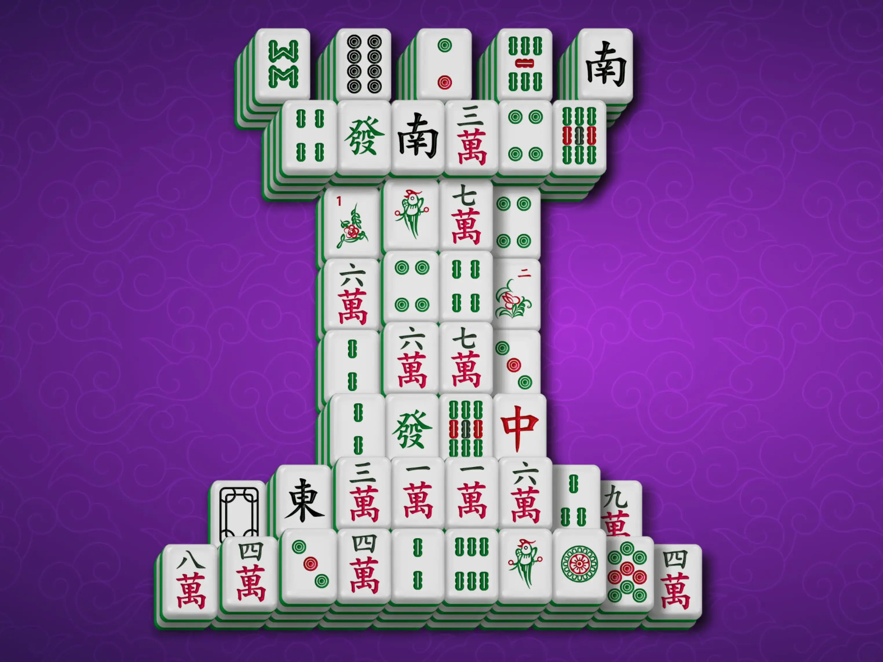 Gameplay des kostenlosen Online-Spiels Mahjong Schach - Turm