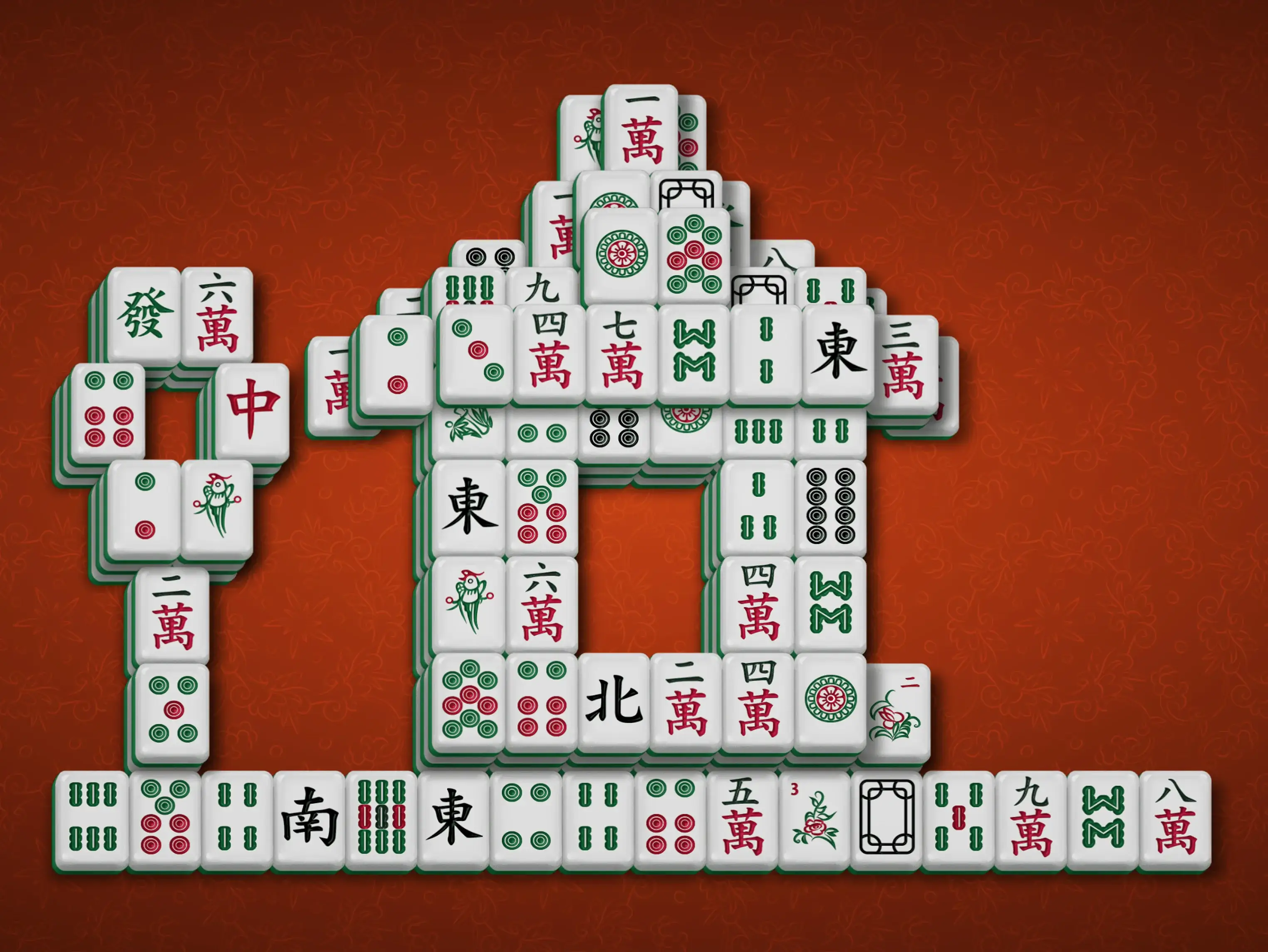 Gameplay do jogo online gratuito de mahjong Lar acolhedor.