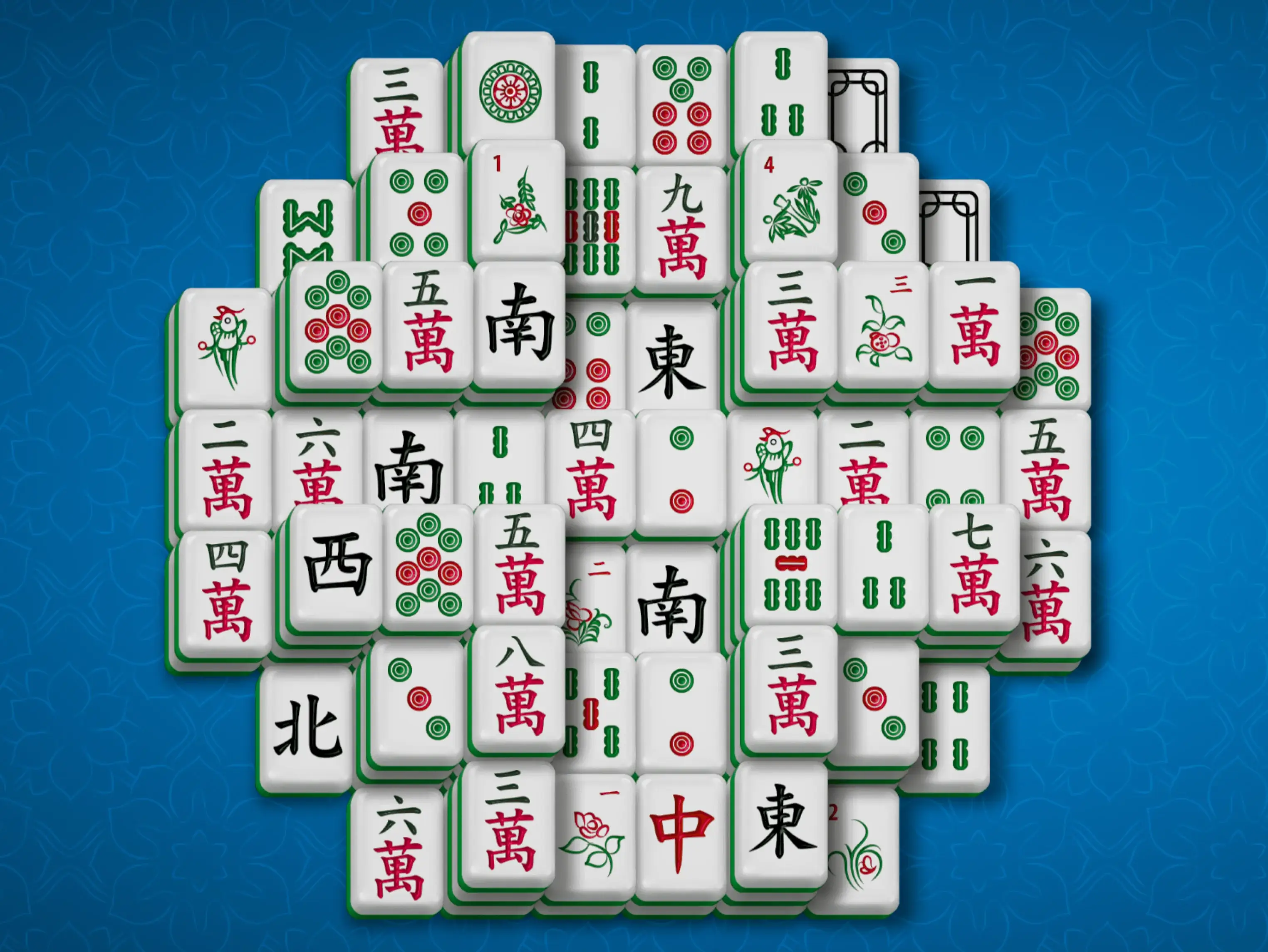 Gameplay des kostenlosen Online-Spiels Mahjong Kreuz