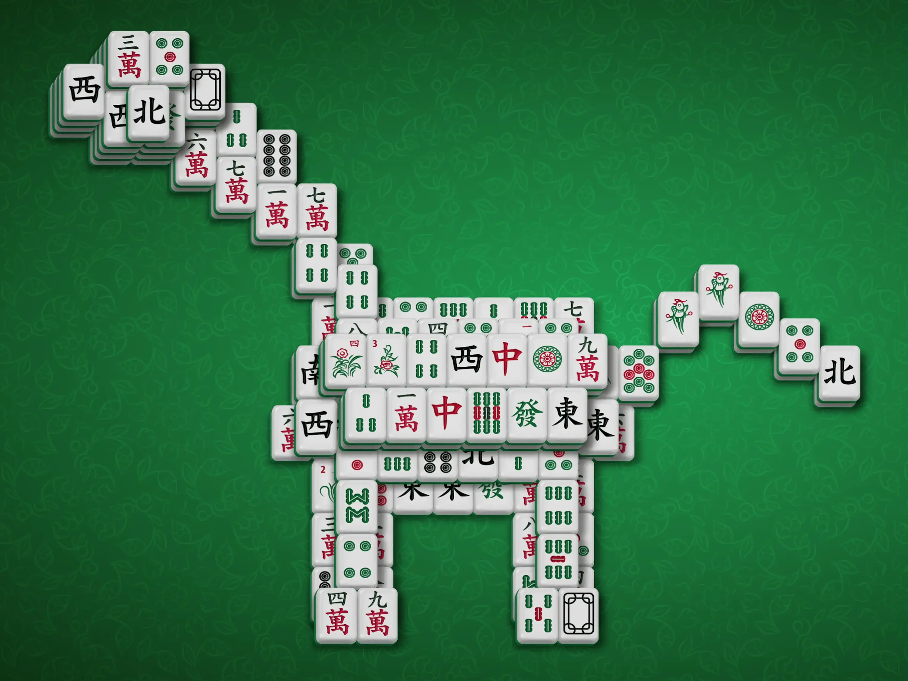 Gameplay do jogo online gratuito de mahjong Diplodoco.
