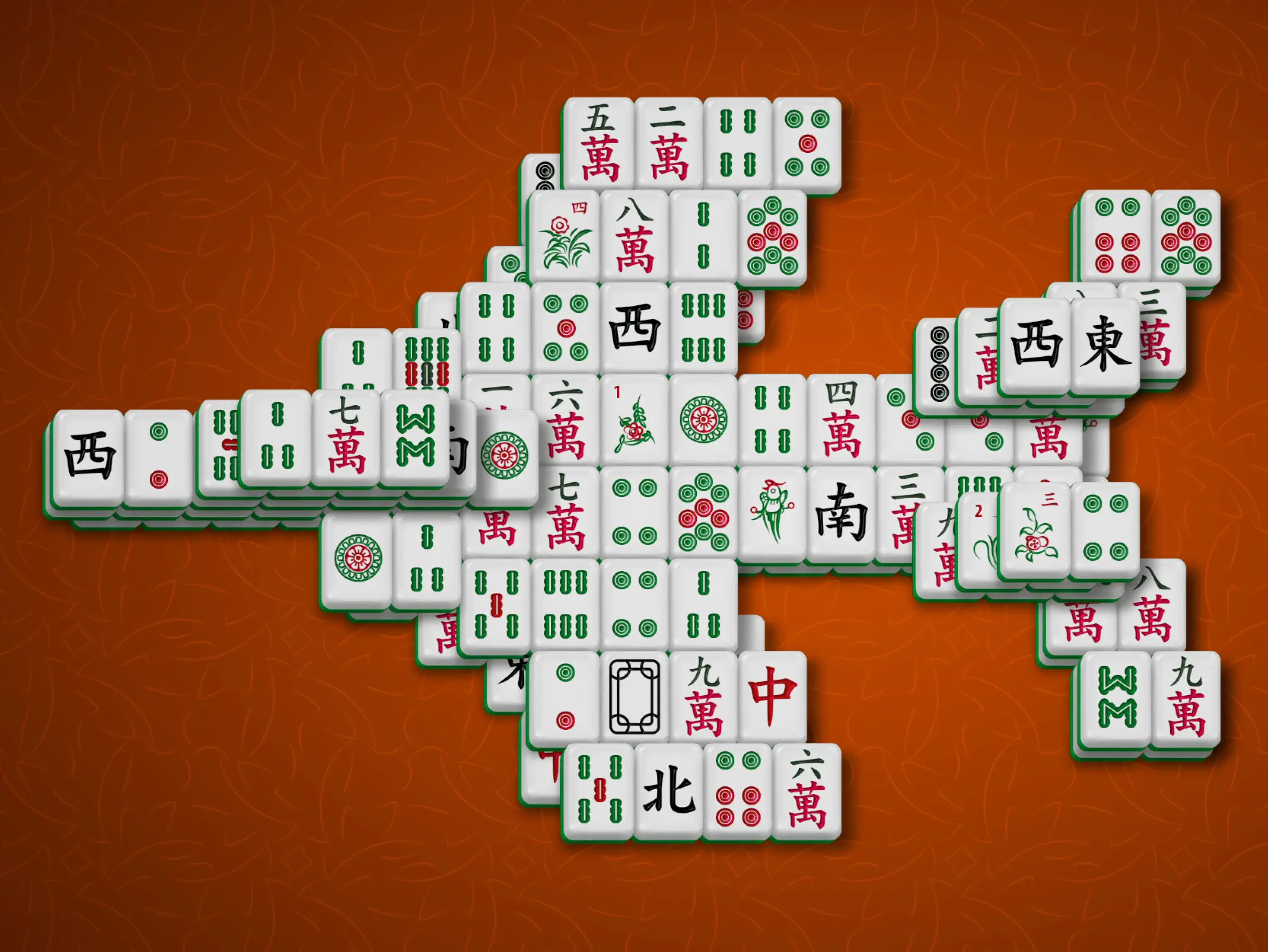 Gameplay des kostenlosen Online-Spiels Mahjong F-15 Adler