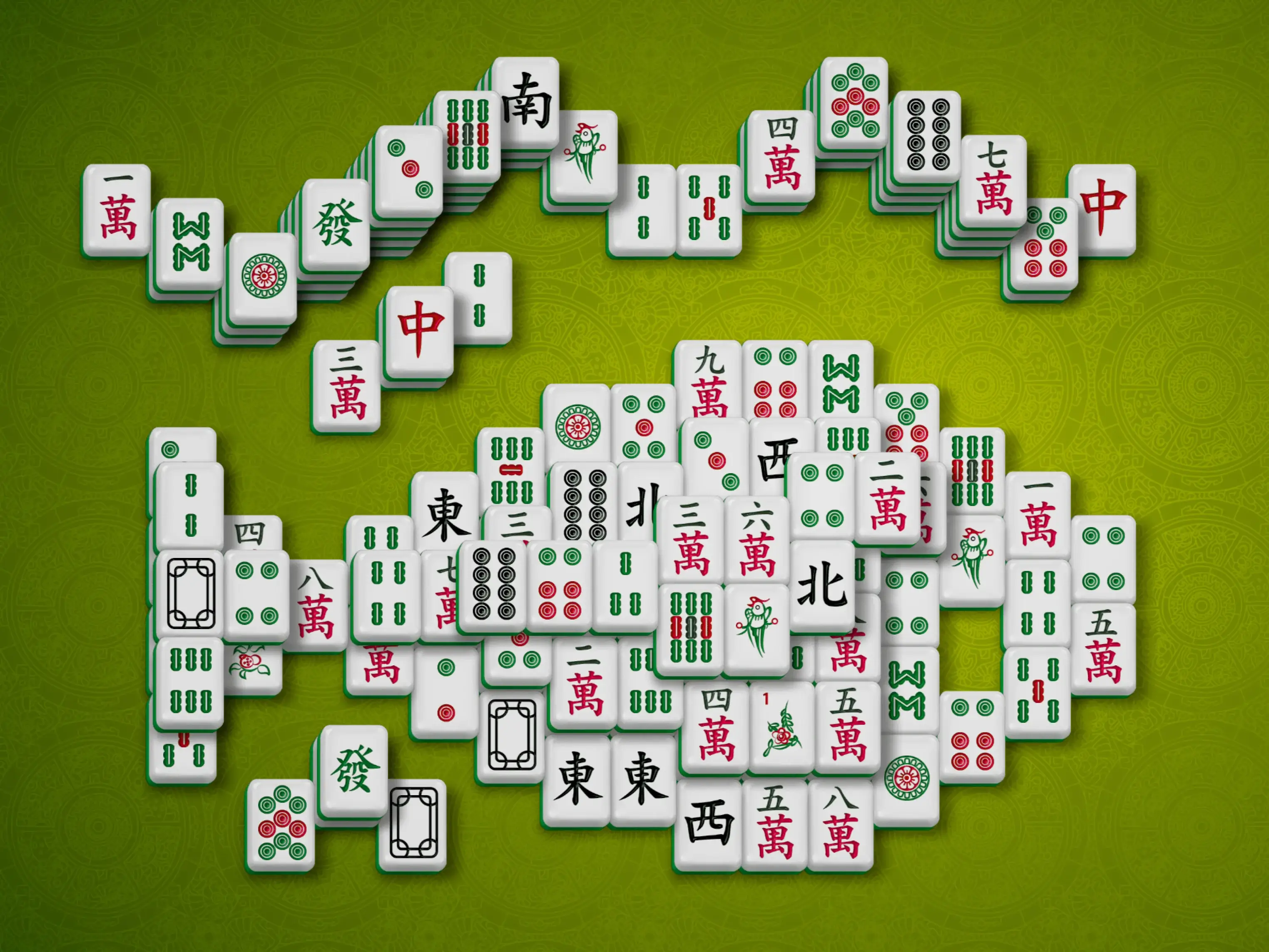 Gameplay of free online game mahjong Fish