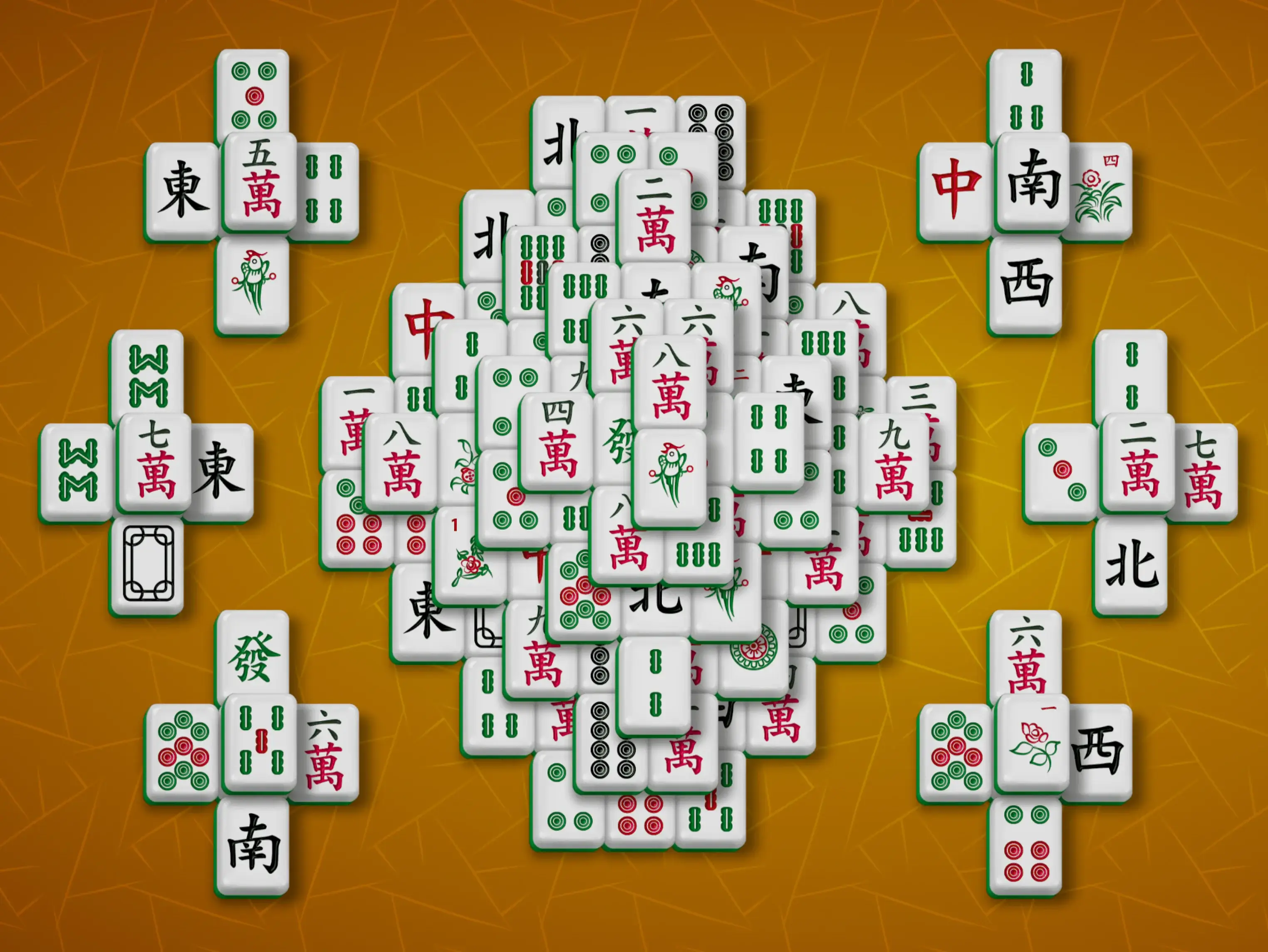 Gameplay des kostenlosen Online-Spiels Mahjong Blumen