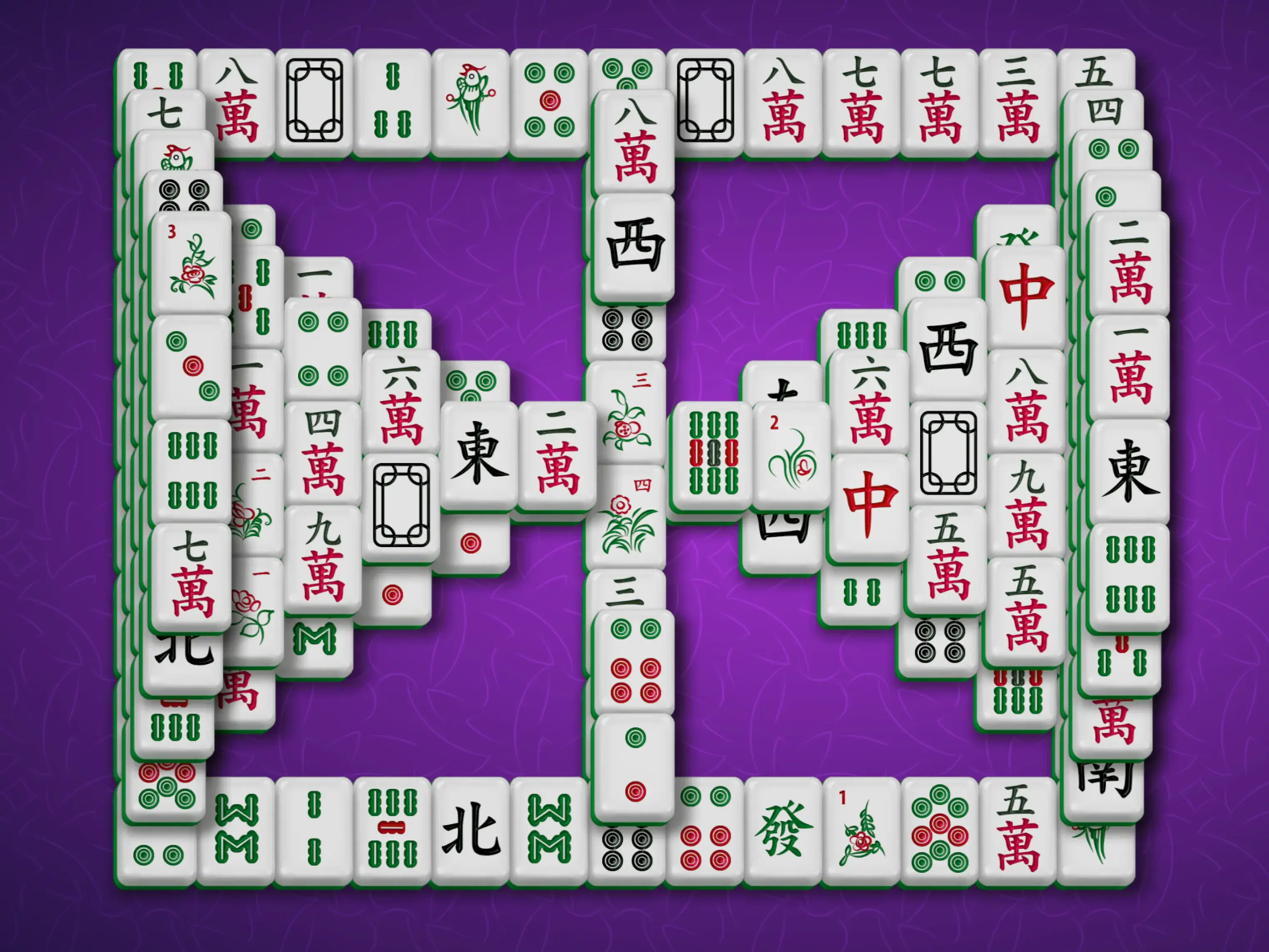 Gameplay des kostenlosen Online-Spiels Mahjong Sanduhr