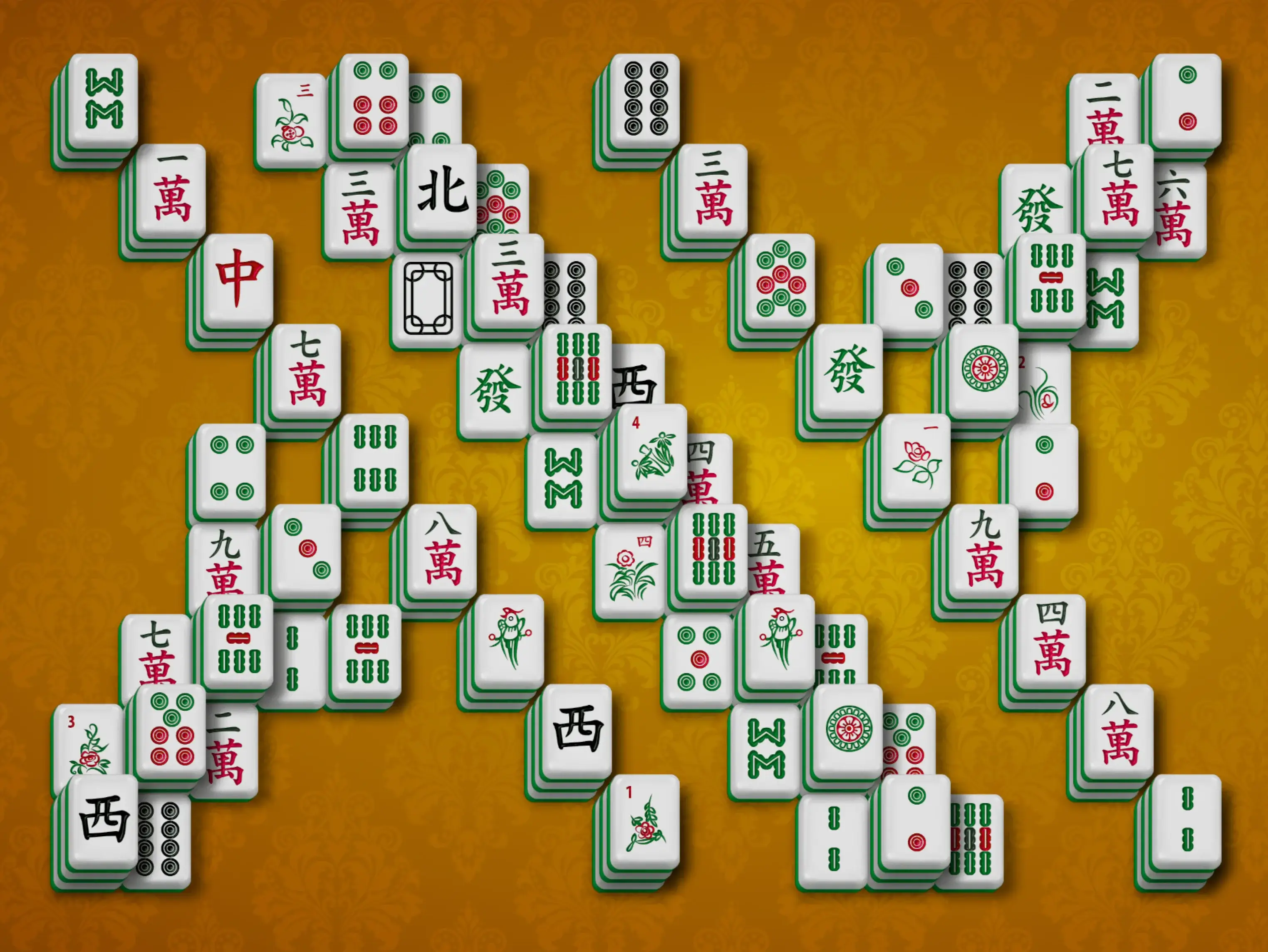 Gameplay des kostenlosen Online-Spiels Mahjong Inazuma