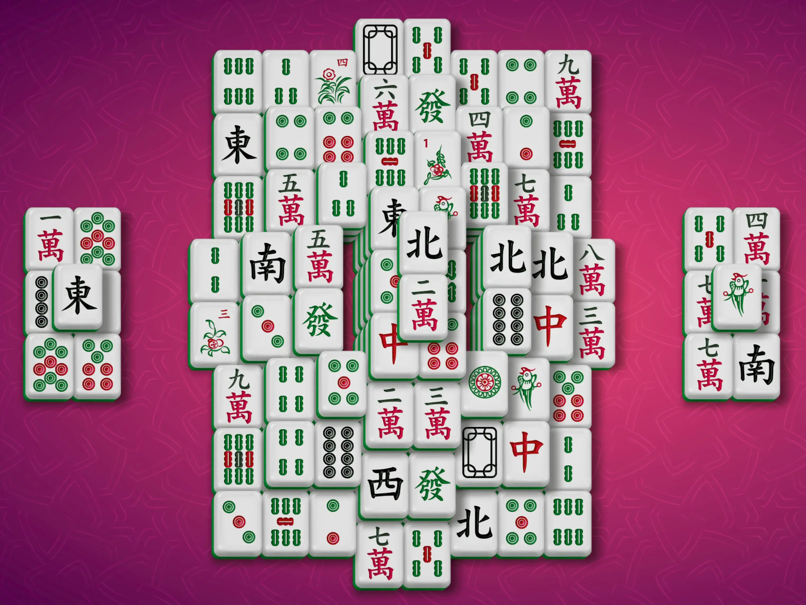 Gameplay des kostenlosen Online-Spiels Mahjong Inka