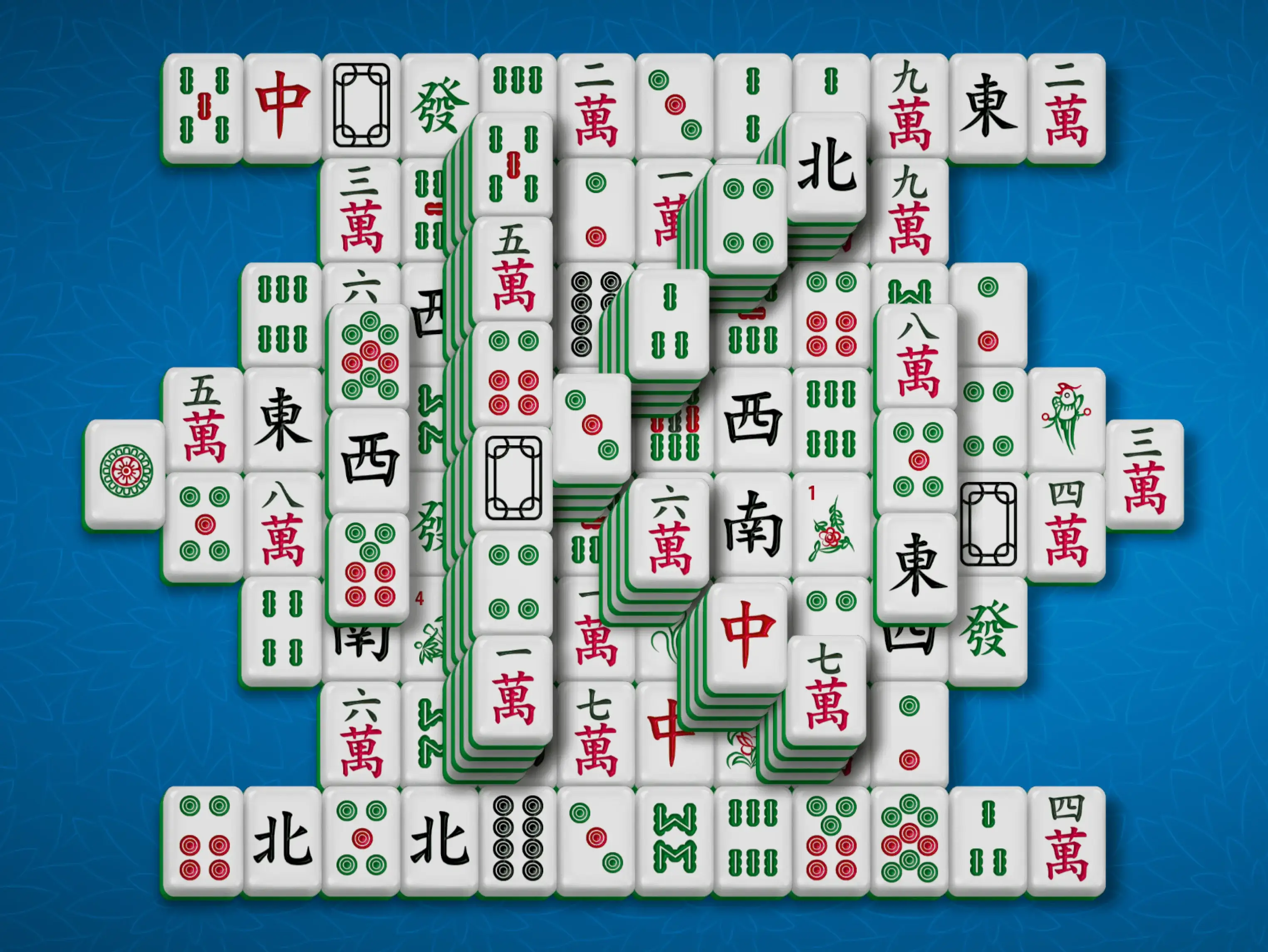 Gameplay des kostenlosen Online-Spiels Mahjong K für Kyodai traditionell