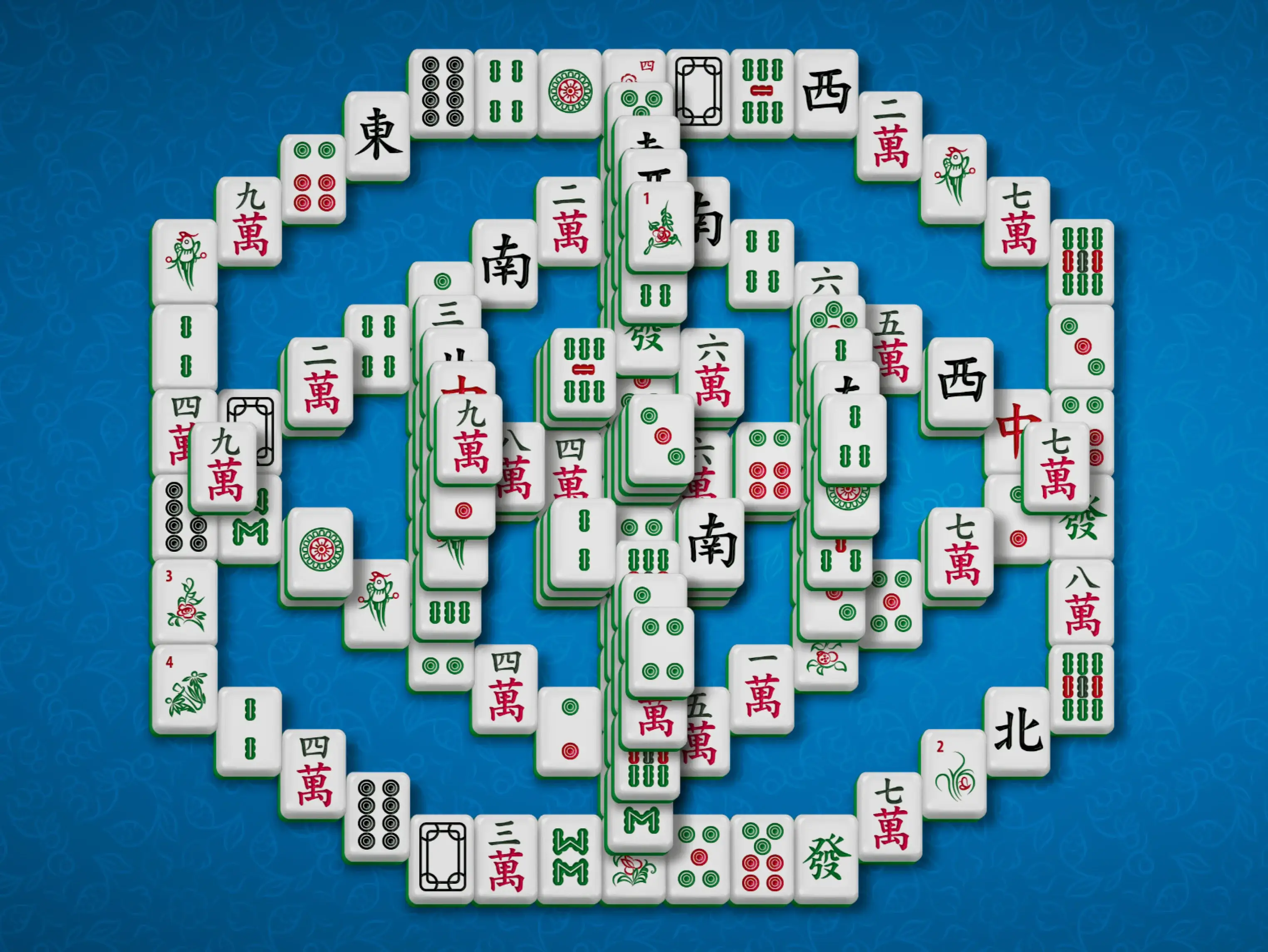 Gameplay des kostenlosen Online-Spiels Mahjong Kyodai 20