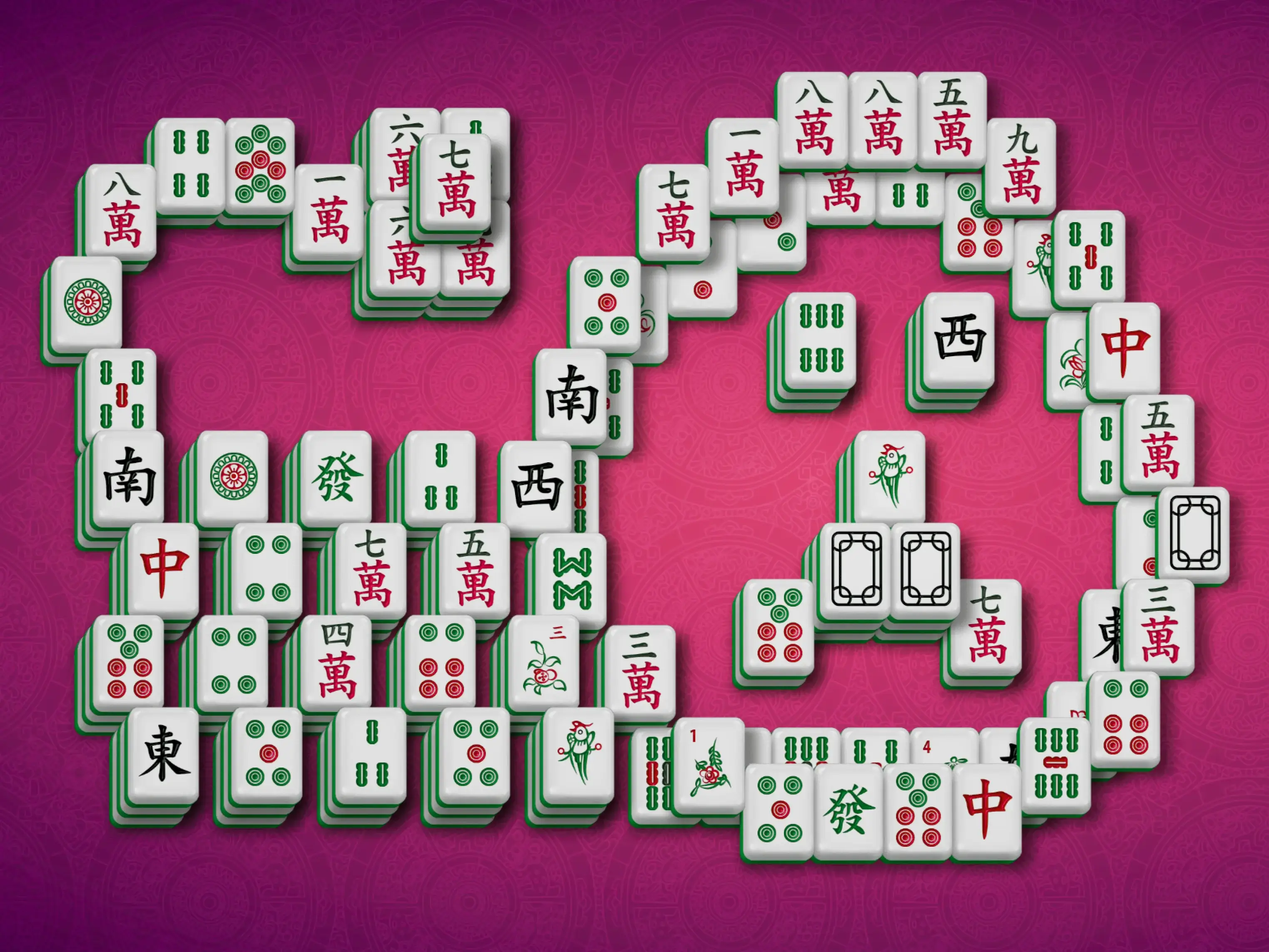 Gameplay des kostenlosen Online-Spiels Mahjong Löwe