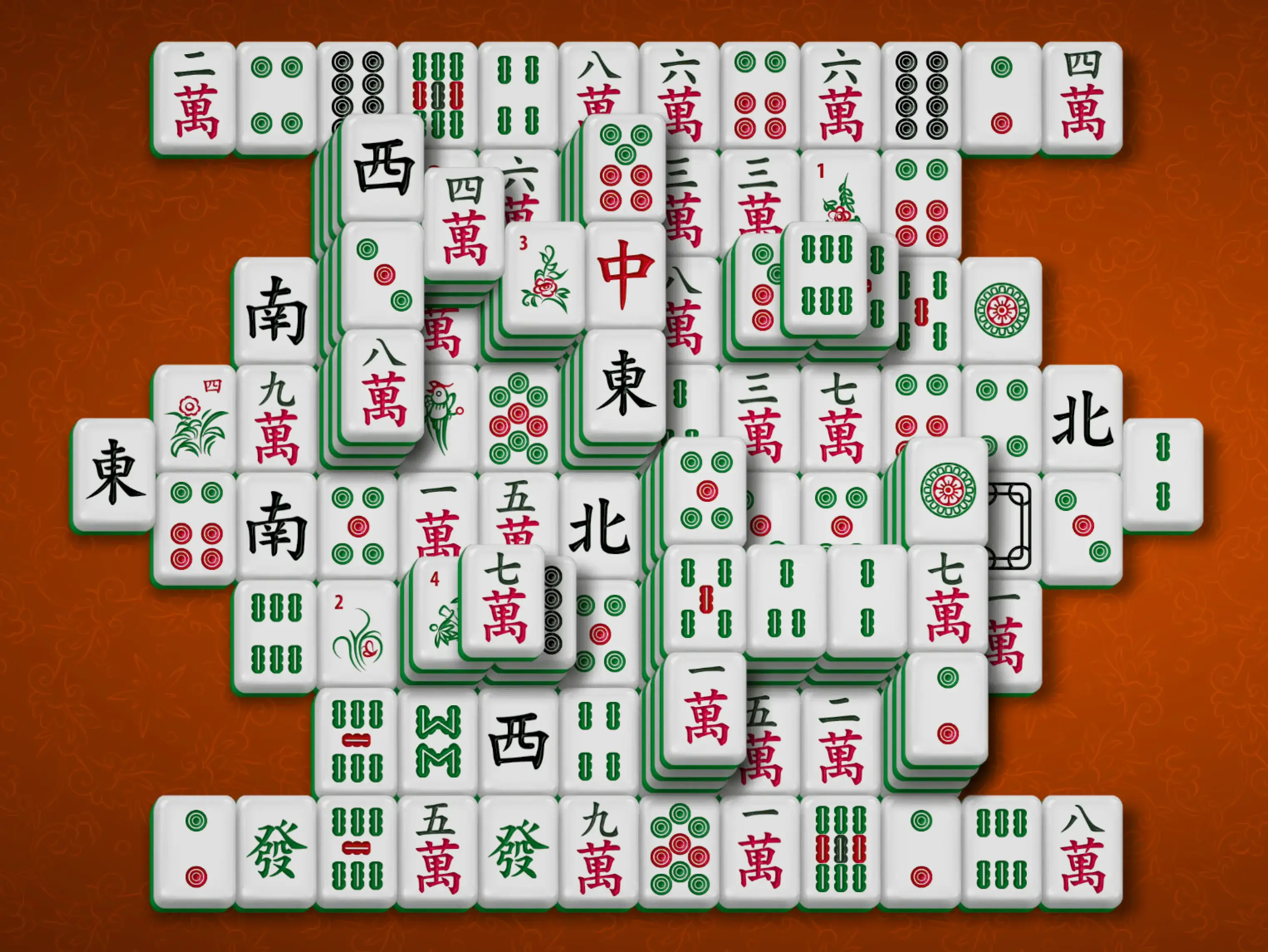 Gameplay des kostenlosen Online-Spiels Mahjong Naoki Haga traditionell