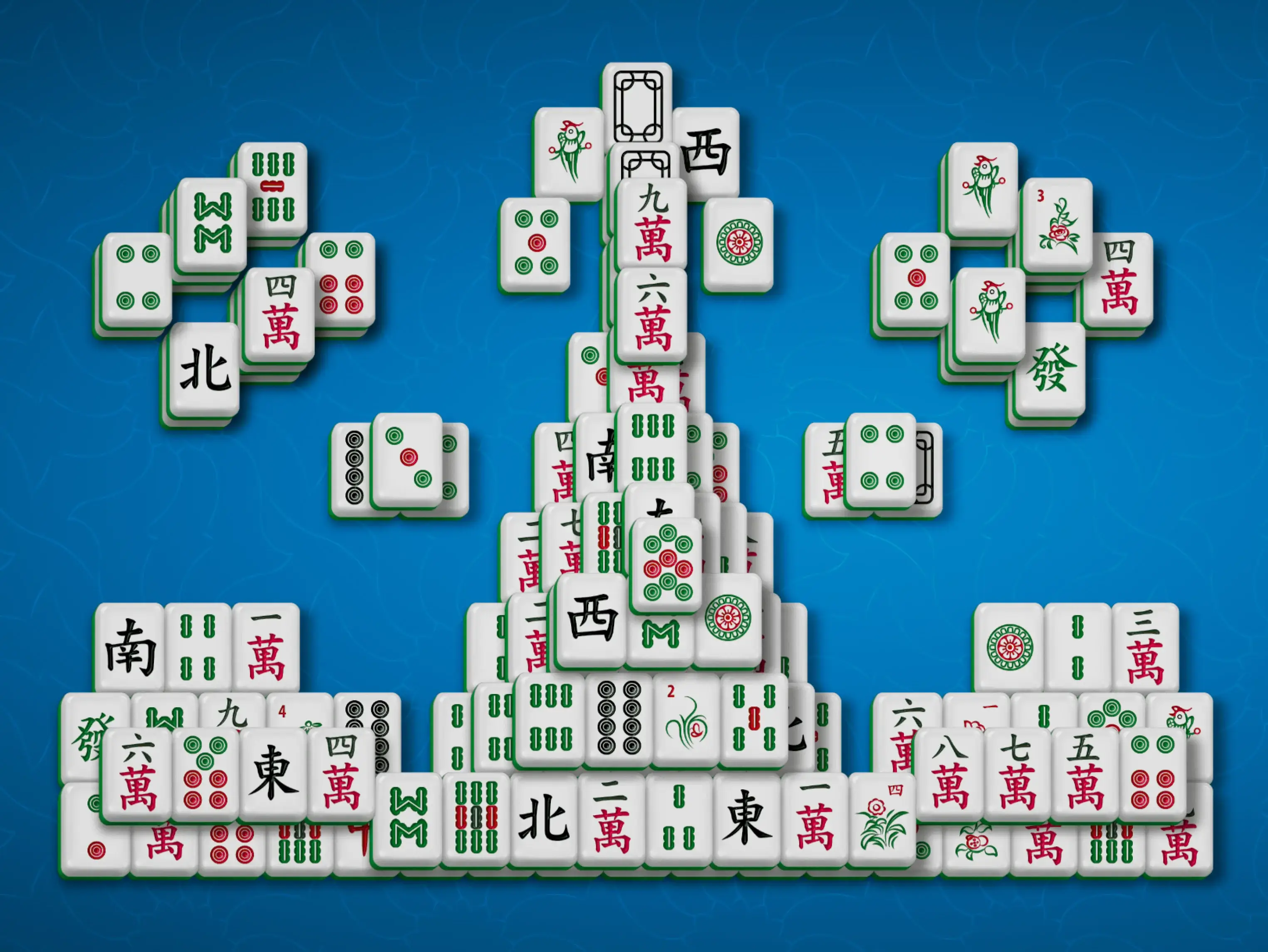 Gameplay des kostenlosen Online-Spiels Mahjong Okies Albtraum