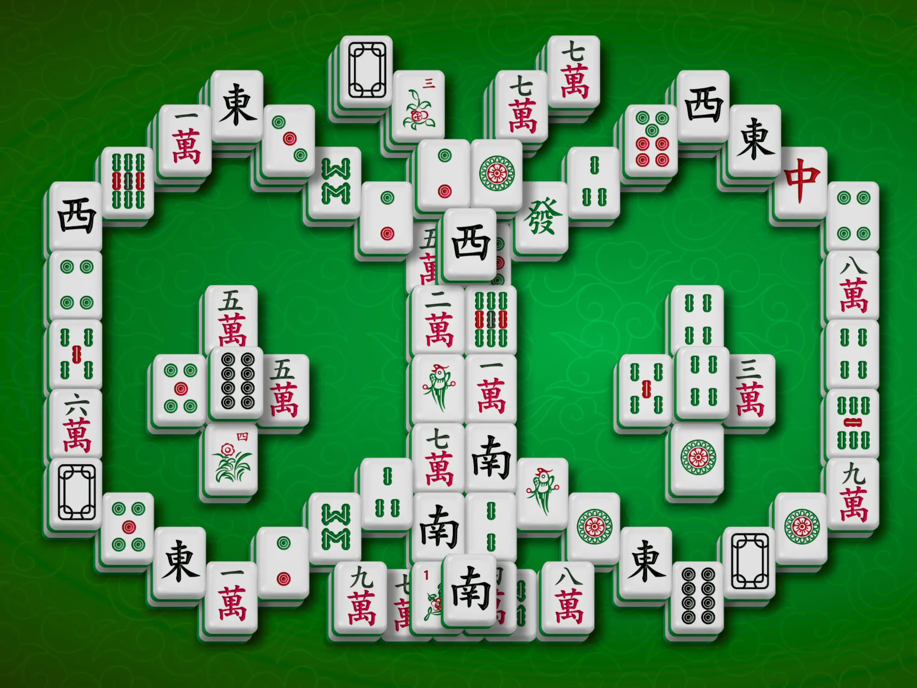 Gameplay des kostenlosen Online-Spiels Mahjong Eule