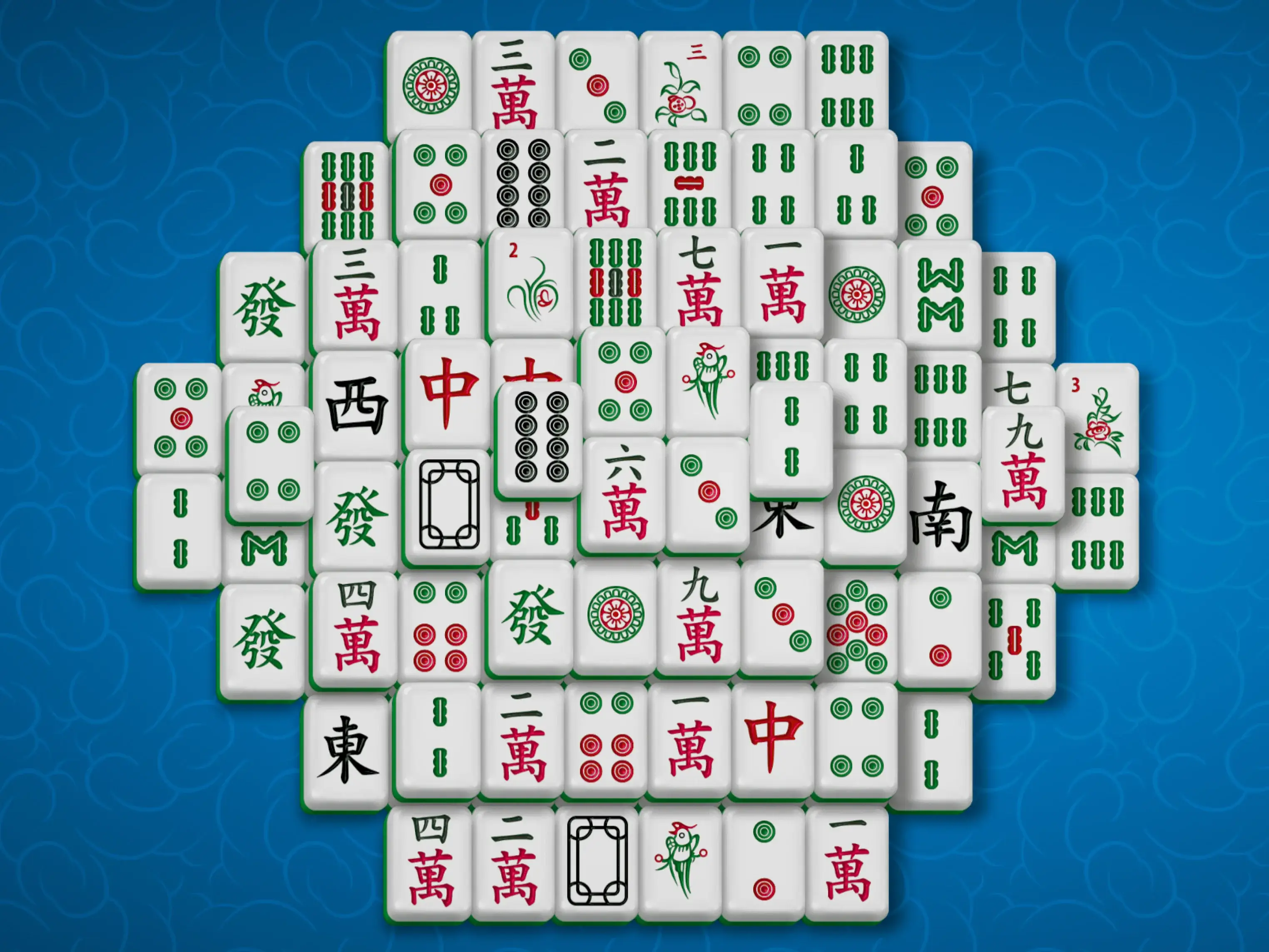 Gameplay des kostenlosen Online-Spiels Mahjong Pyramide 1