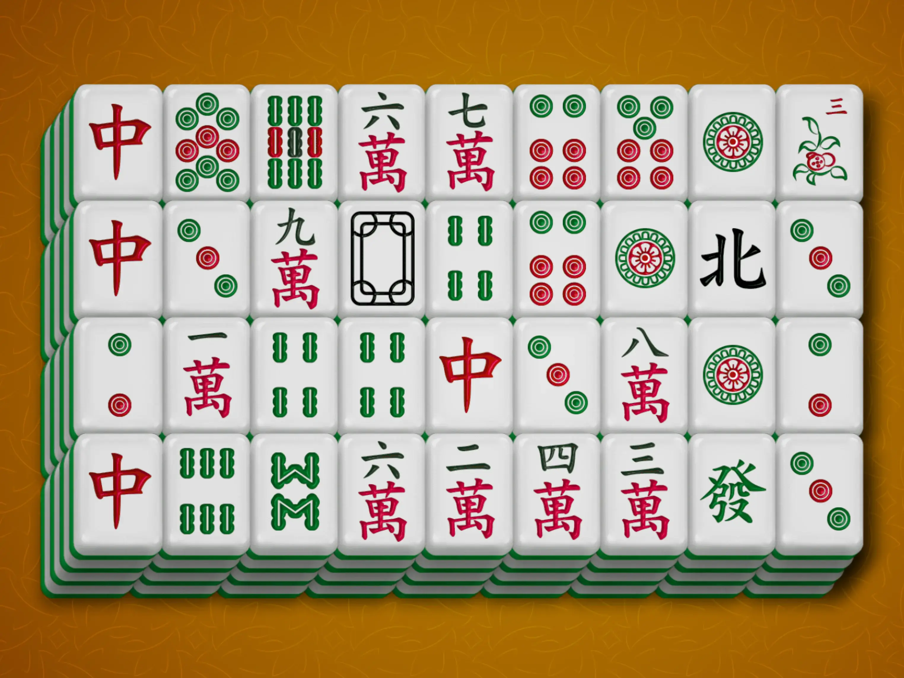 Gameplay des kostenlosen Online-Spiels Mahjong Rechteck