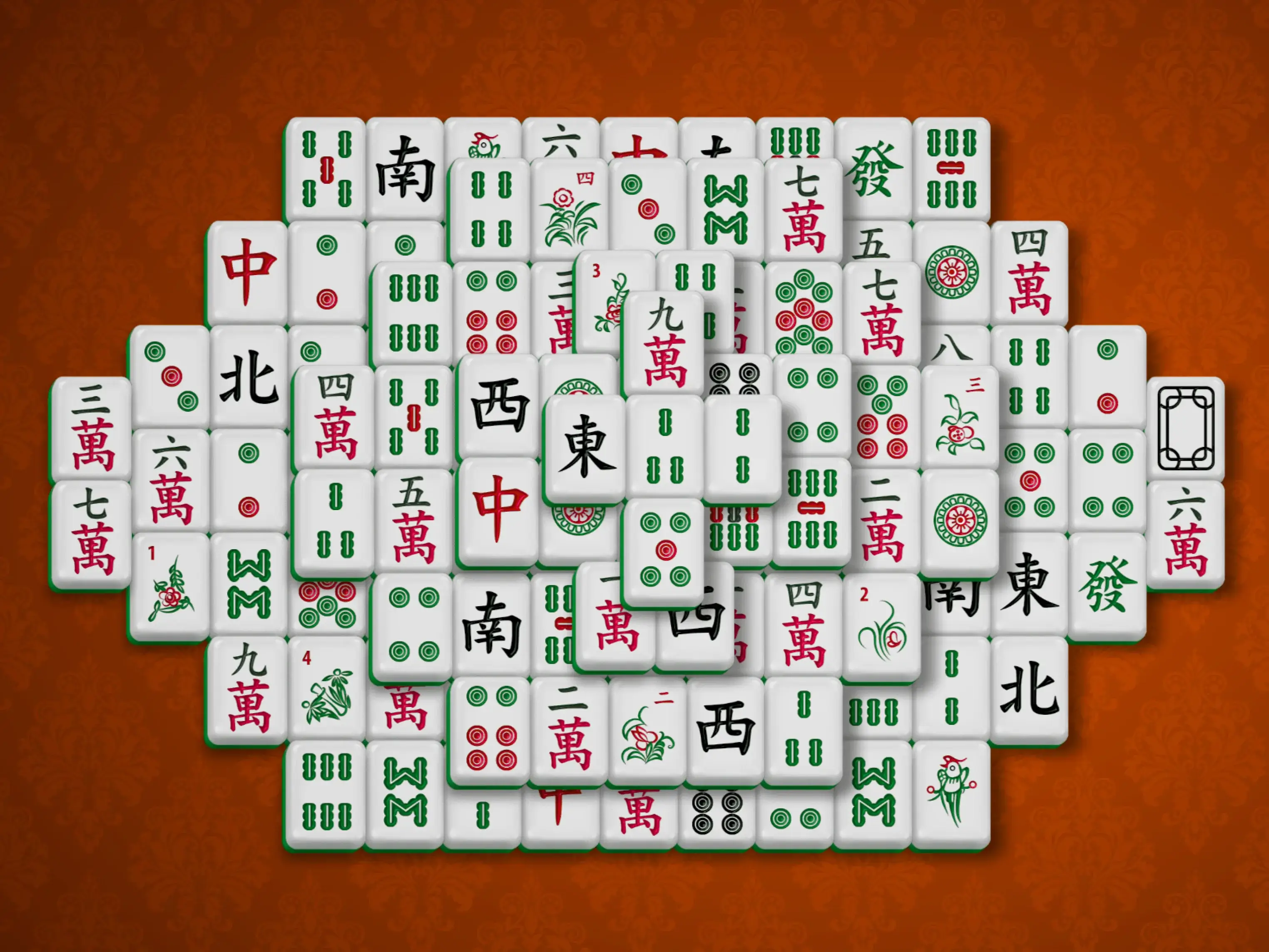 Gameplay des kostenlosen Online-Spiels Mahjong Rugby