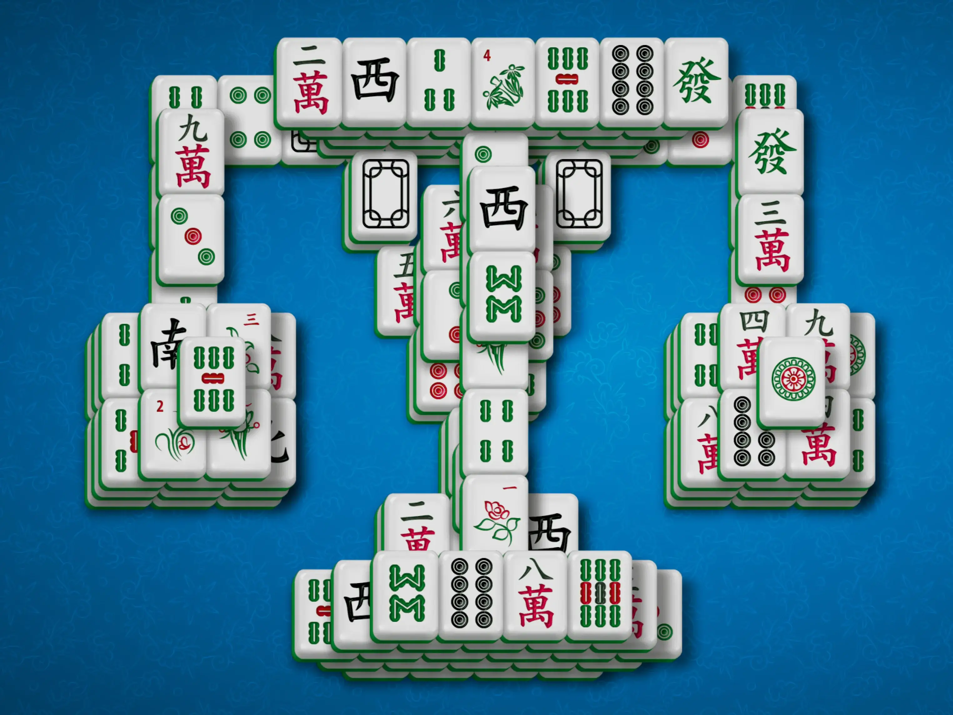 Gameplay des kostenlosen Online-Spiels Mahjong Waage der Gerechtigkeit