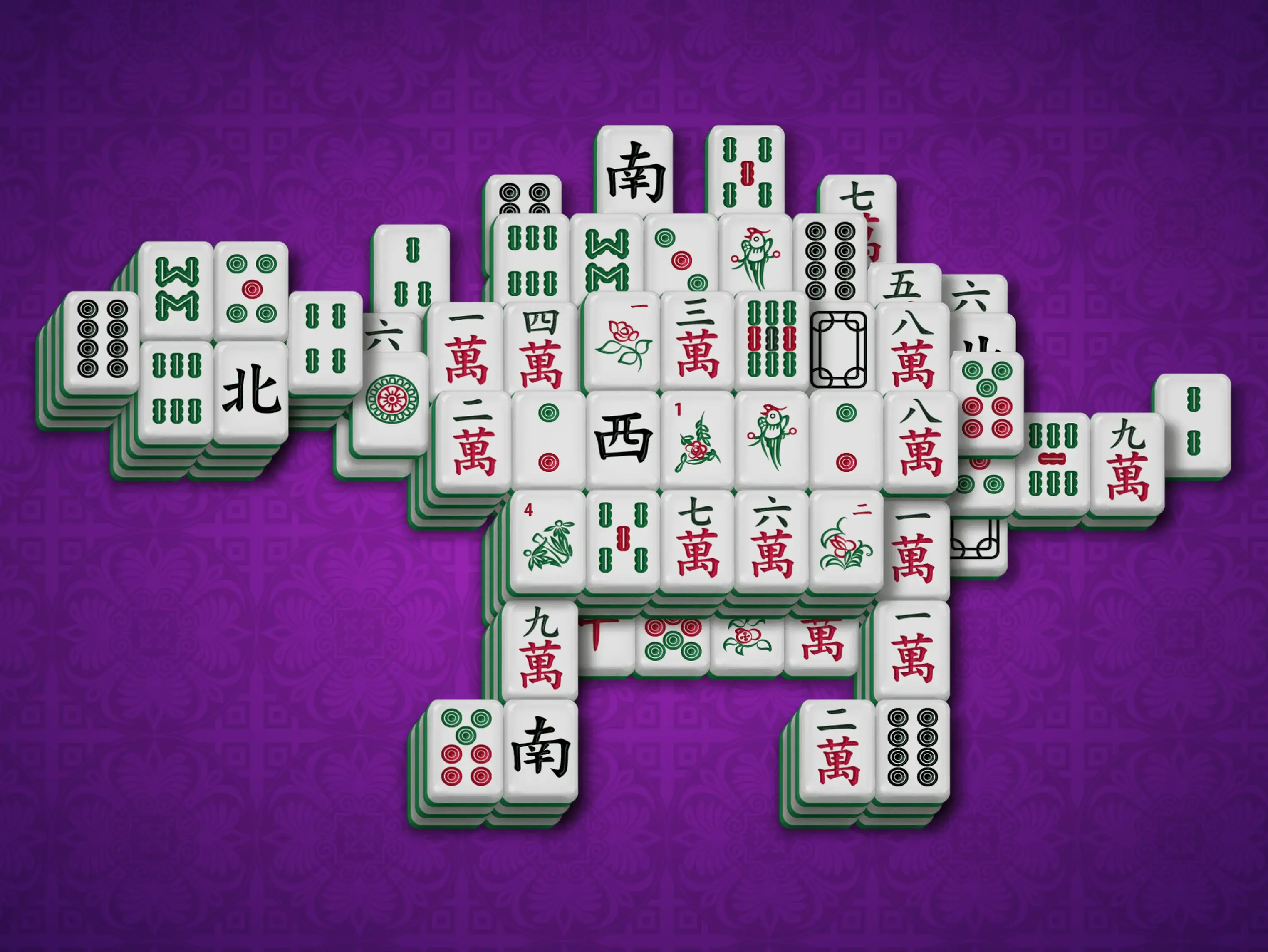 Gameplay do jogo online gratuito de mahjong Estegossauro.