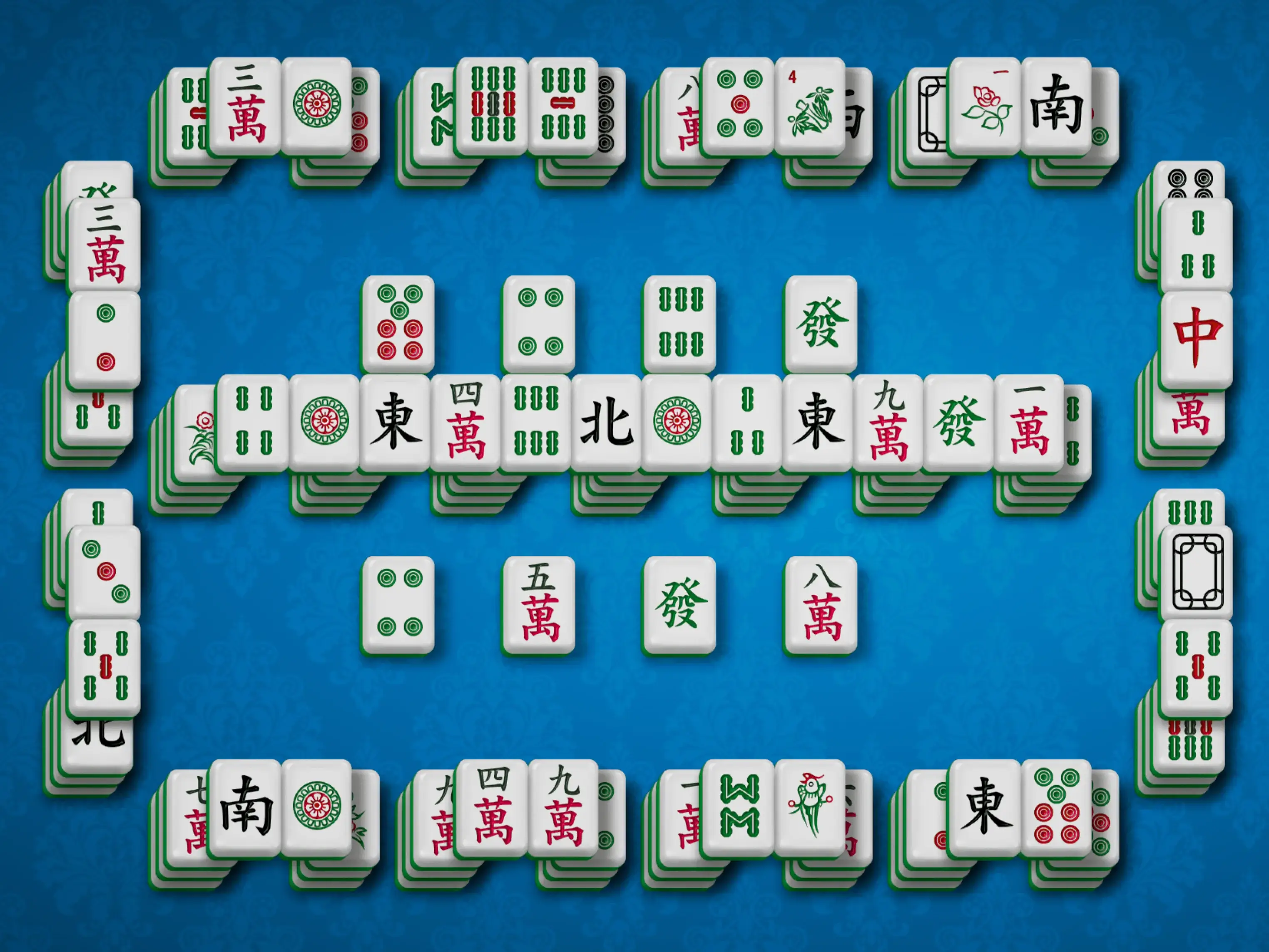 Gameplay des kostenlosen Online-Spiels Mahjong Stonehenge