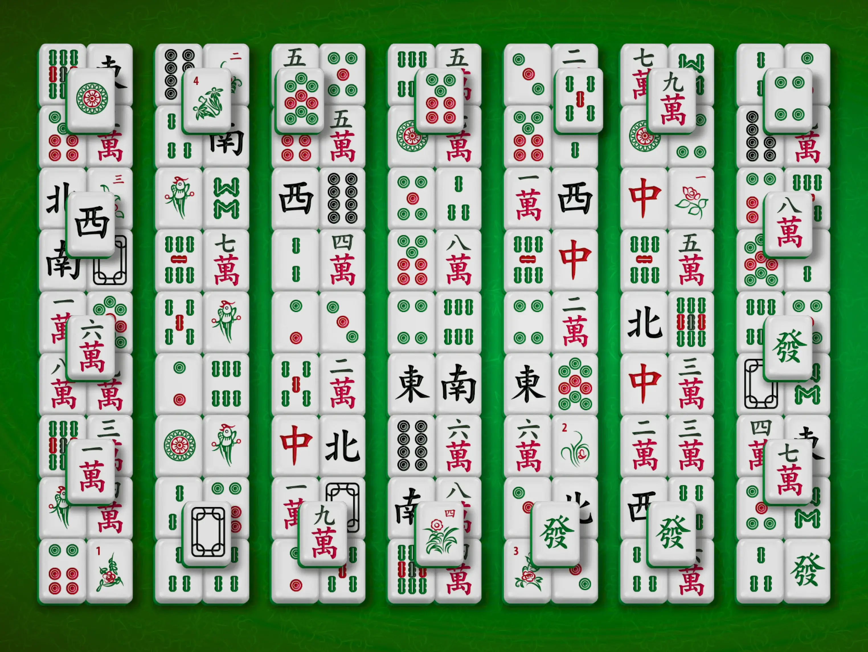 Gameplay des kostenlosen Online-Spiels Mahjong Sukis