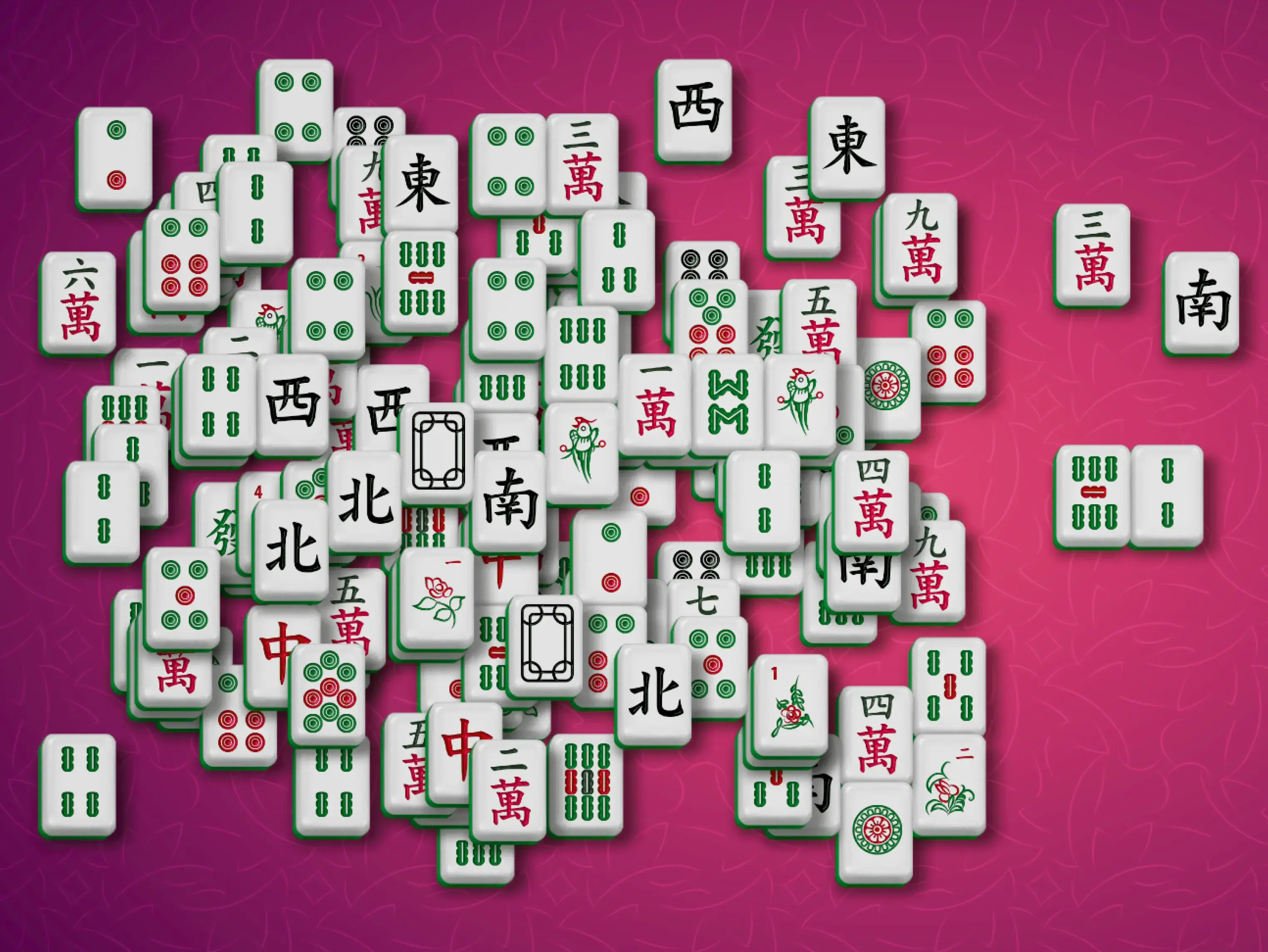 Gameplay des kostenlosen Online-Spiels Mahjong Völlig zufällig erstellt