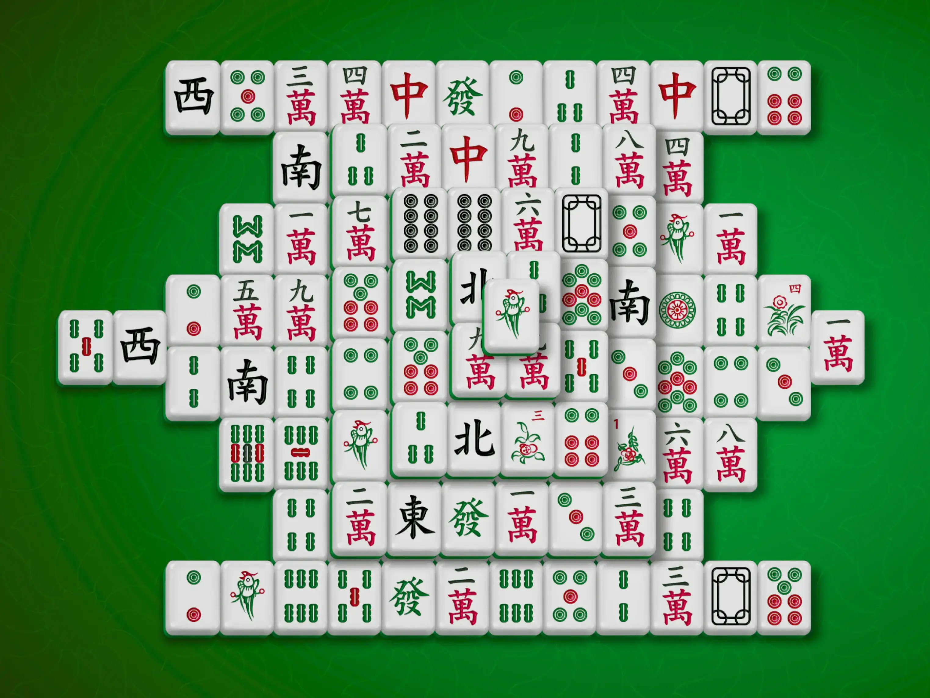 Gameplay of free online game mahjong Turtle