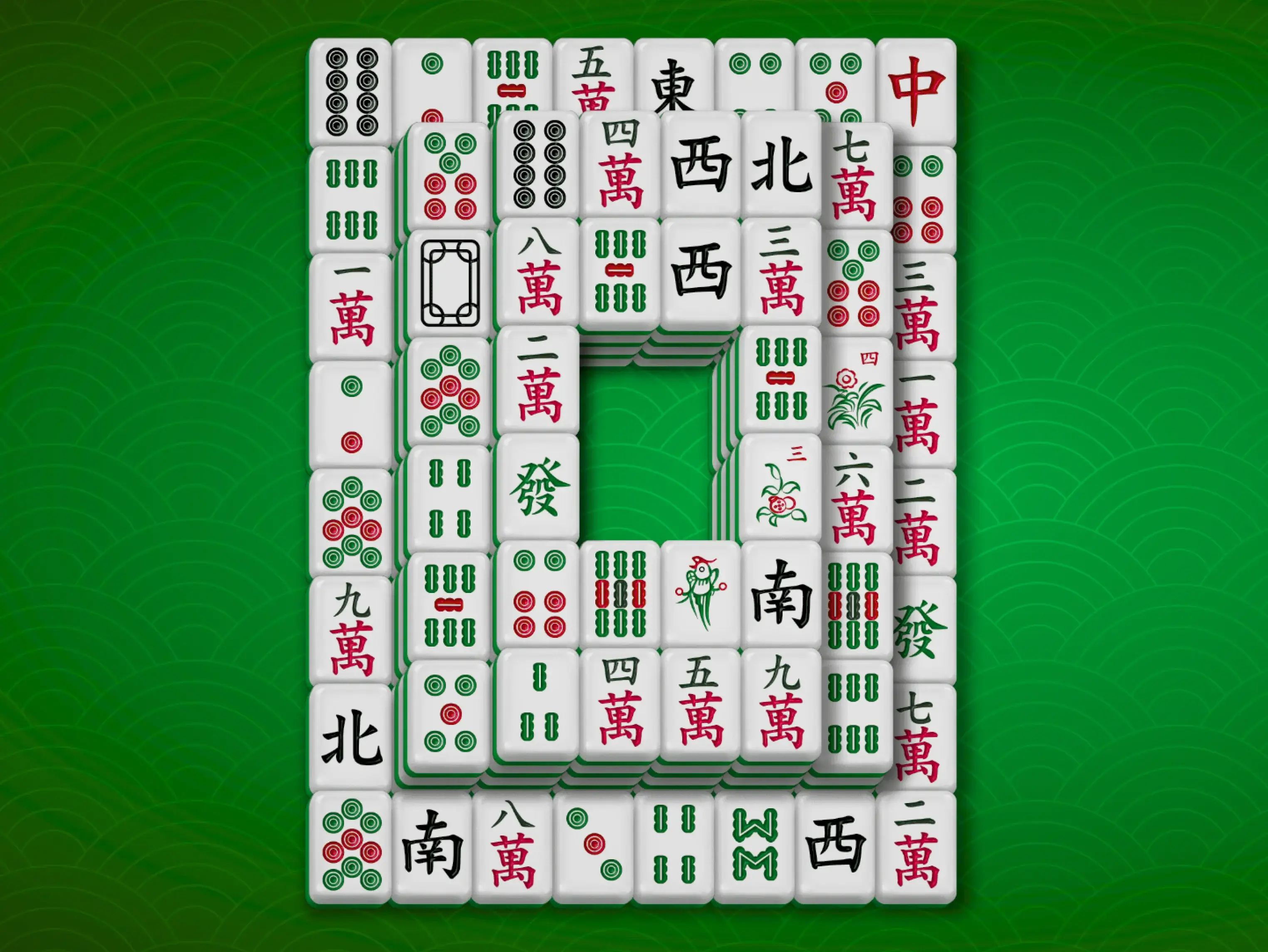 Gameplay des kostenlosen Online-Spiels Mahjong Brunnen2