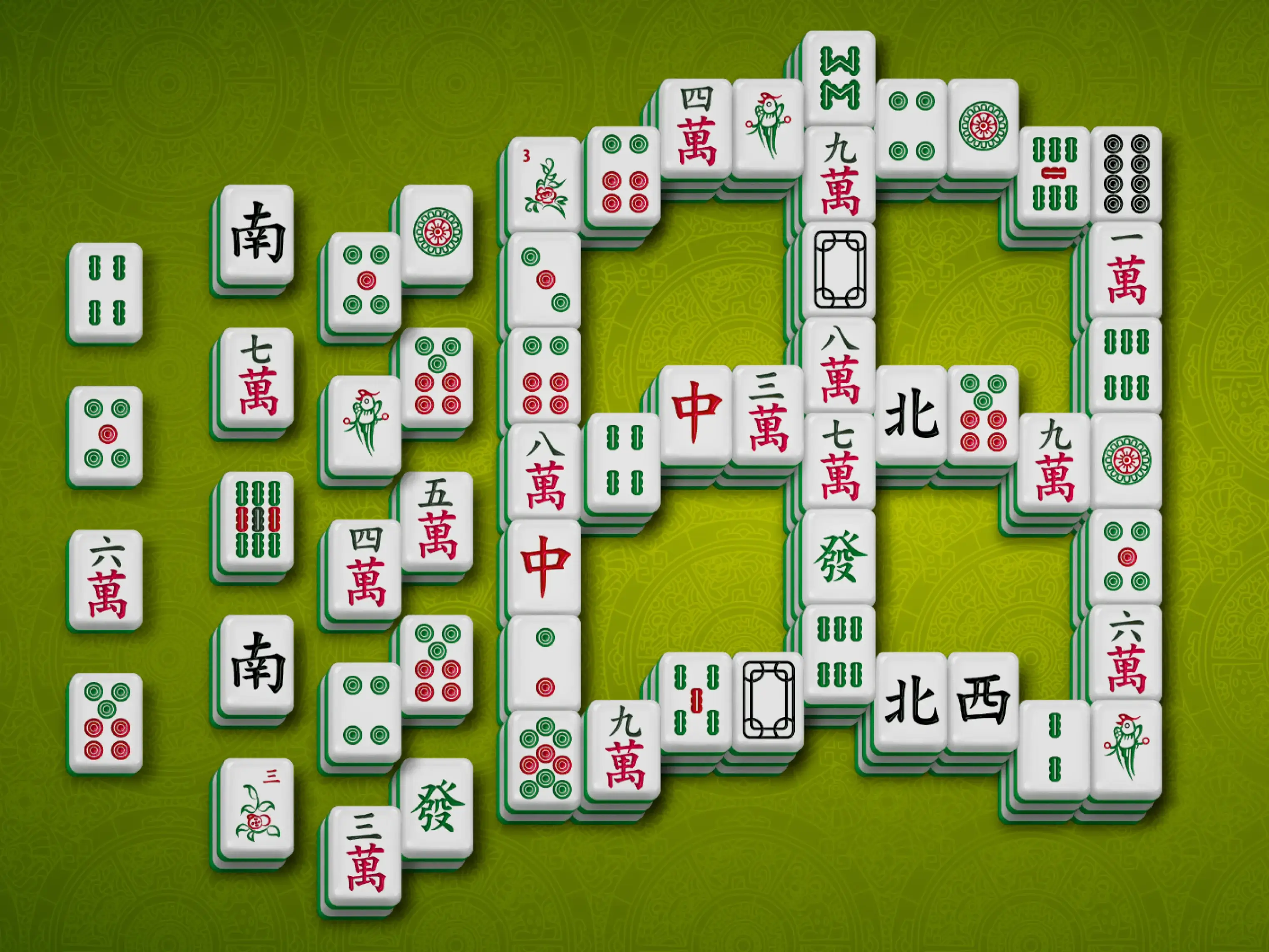 Gameplay des kostenlosen Online-Spiels Mahjong Sieg