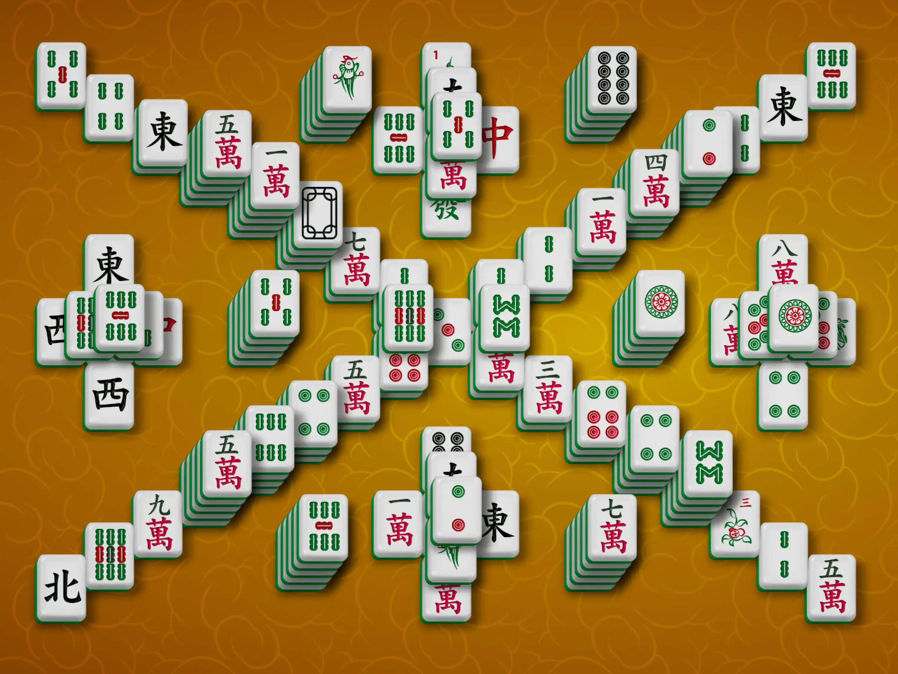 Gameplay des kostenlosen Online-Spiels Mahjong X-Akten