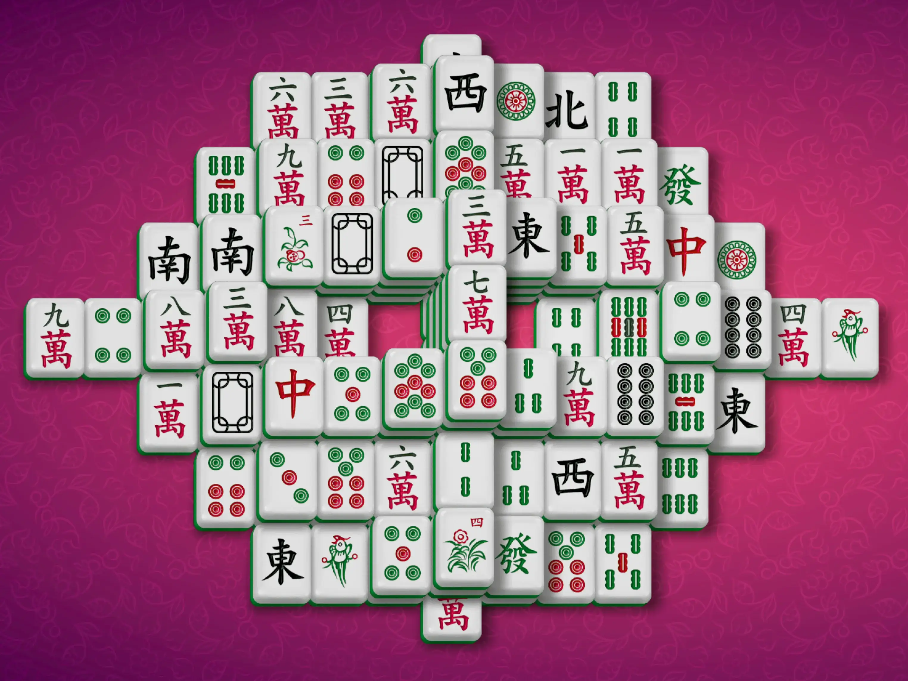 Gameplay des kostenlosen Online-Spiels Mahjong Lecker