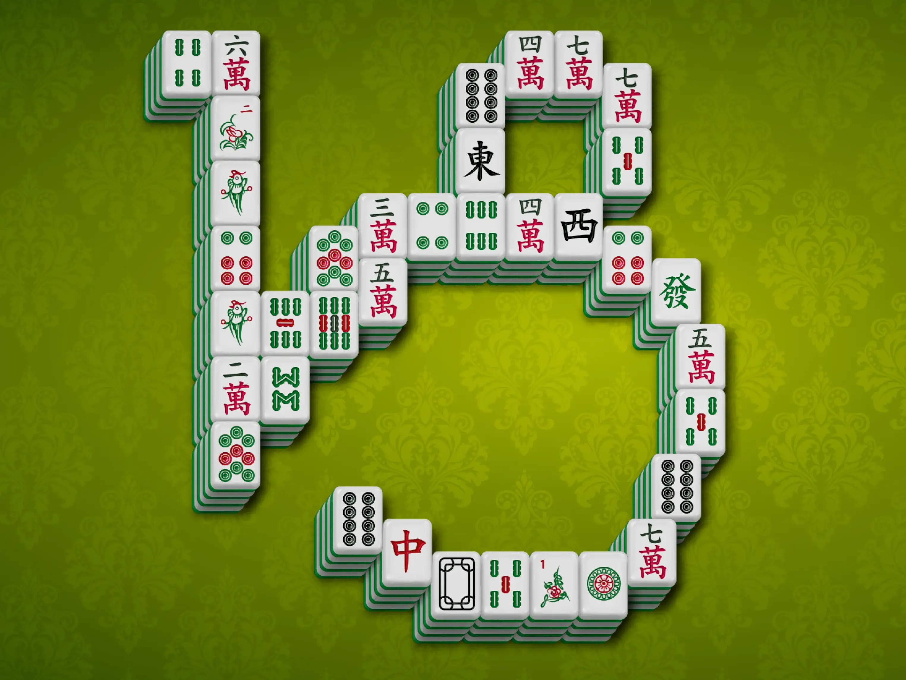 Gameplay des kostenlosen Online-Spiels Mahjong Sternzeichen - Steinbock