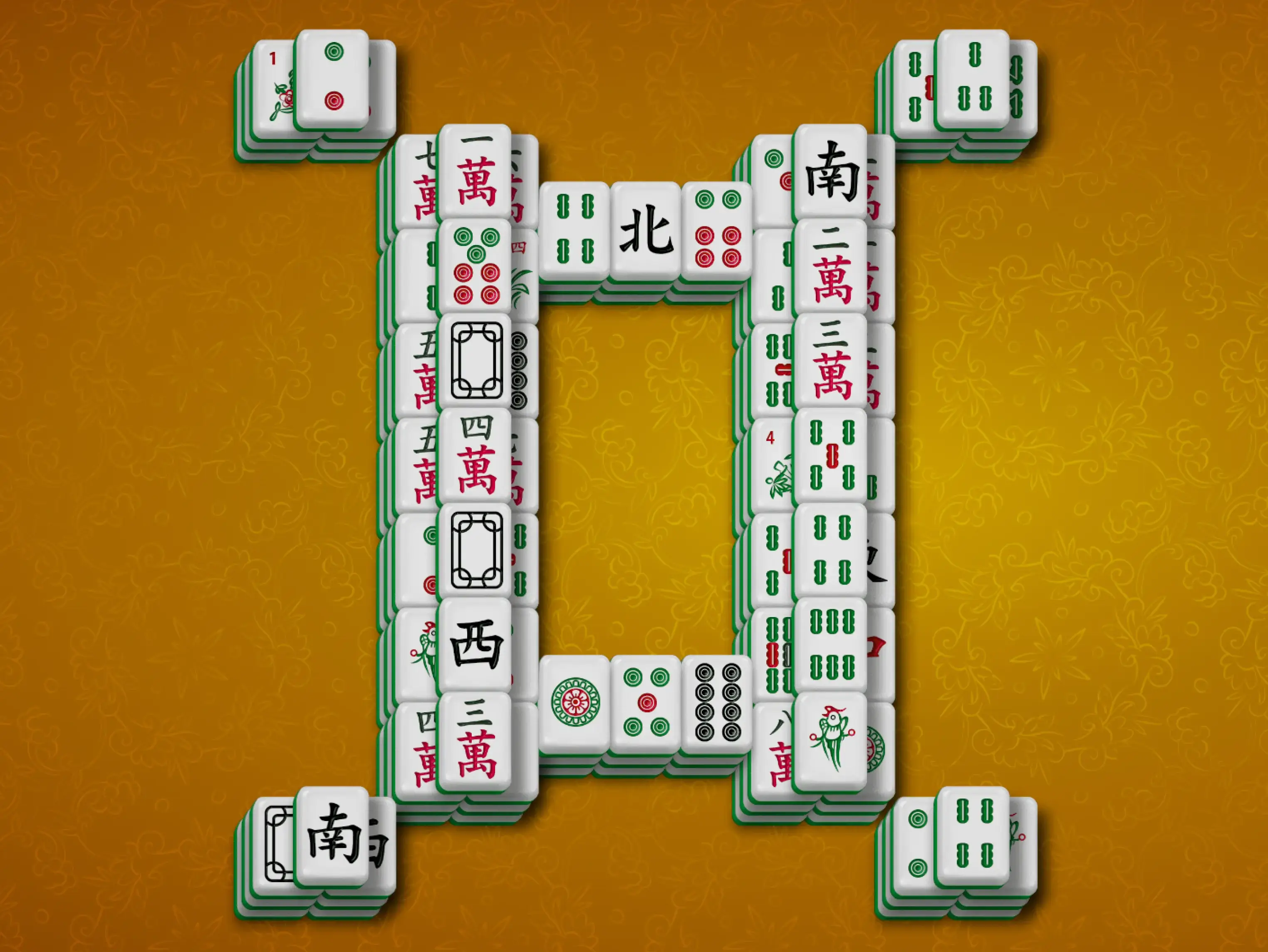 Gameplay des kostenlosen Online-Spiels Mahjong Sternzeichen - Zwillinge