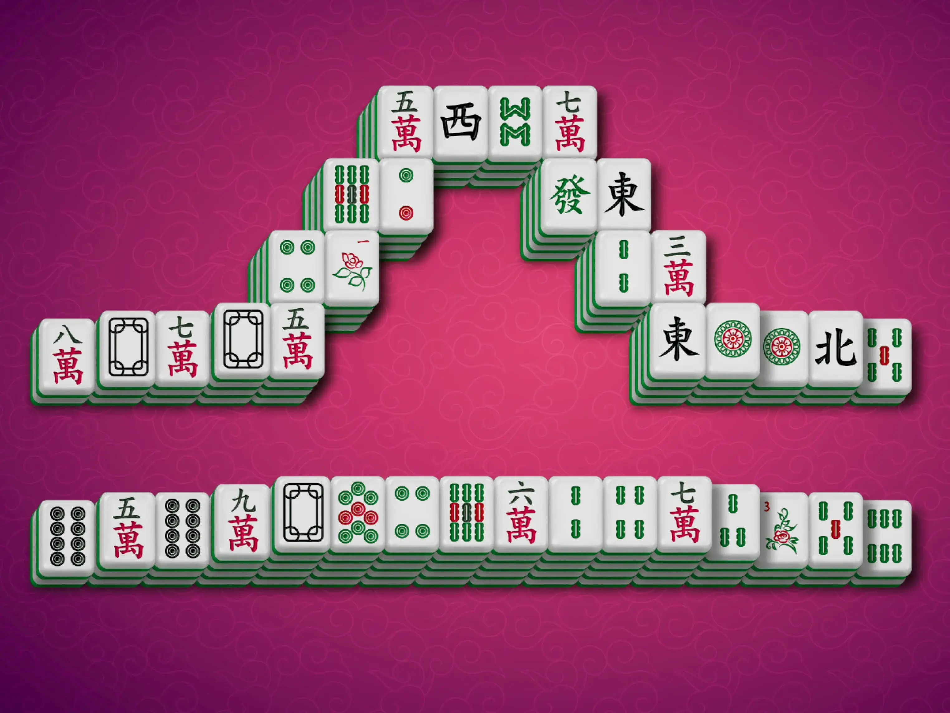 Gameplay des kostenlosen Online-Spiels Mahjong Sternzeichen - Waage