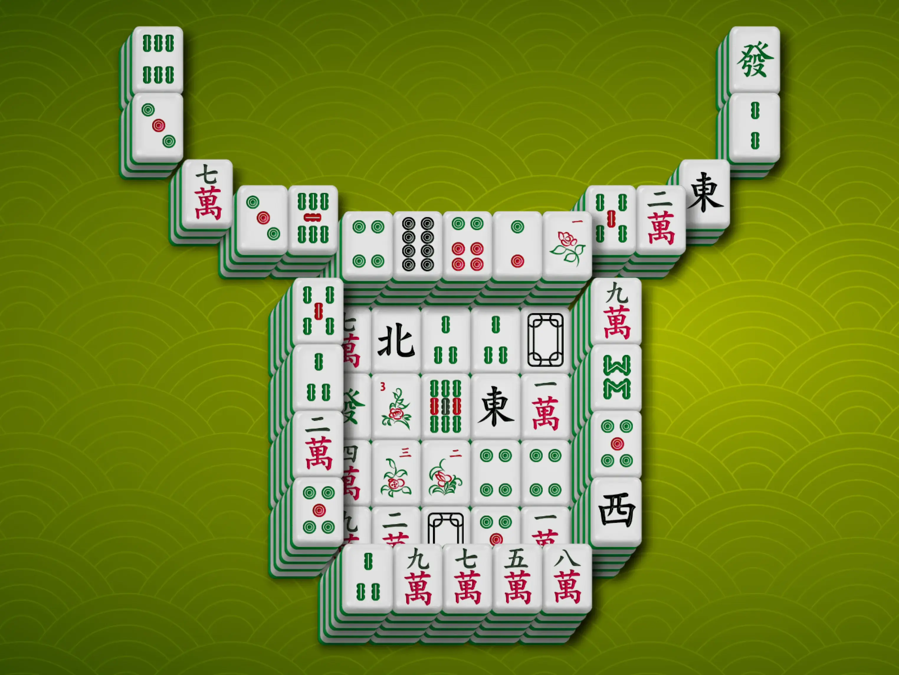 Gameplay des kostenlosen Online-Spiels Mahjong Sternzeichen - Stier