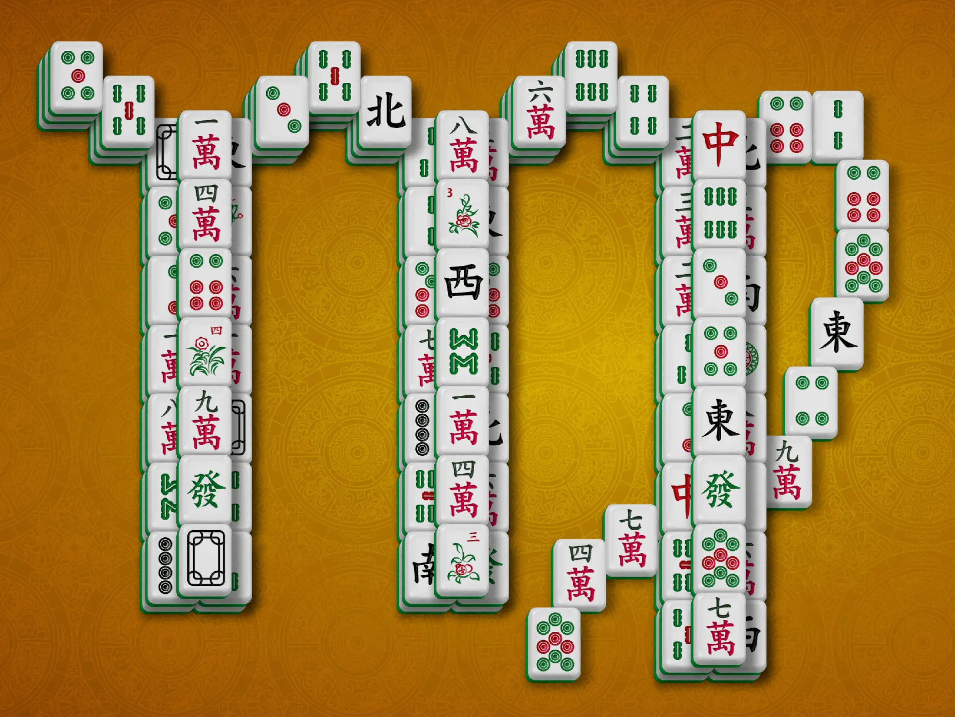 Gameplay des kostenlosen Online-Spiels Mahjong Sternzeichen - Jungfrau