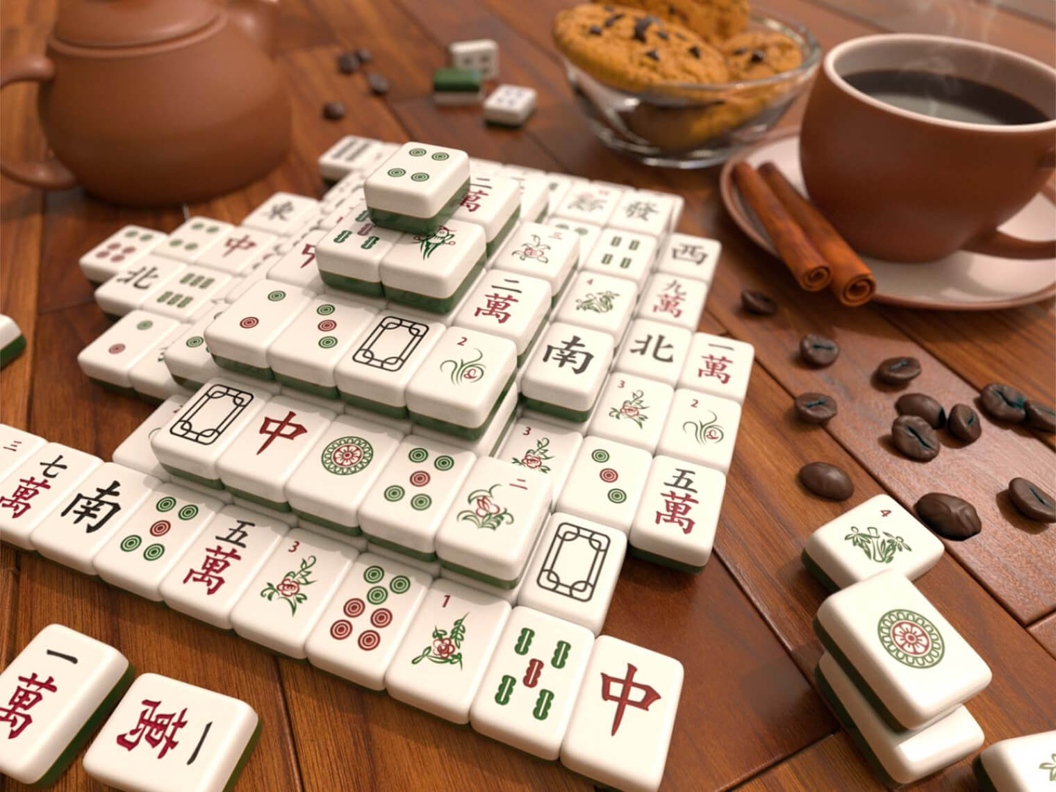 Loading mahjong game