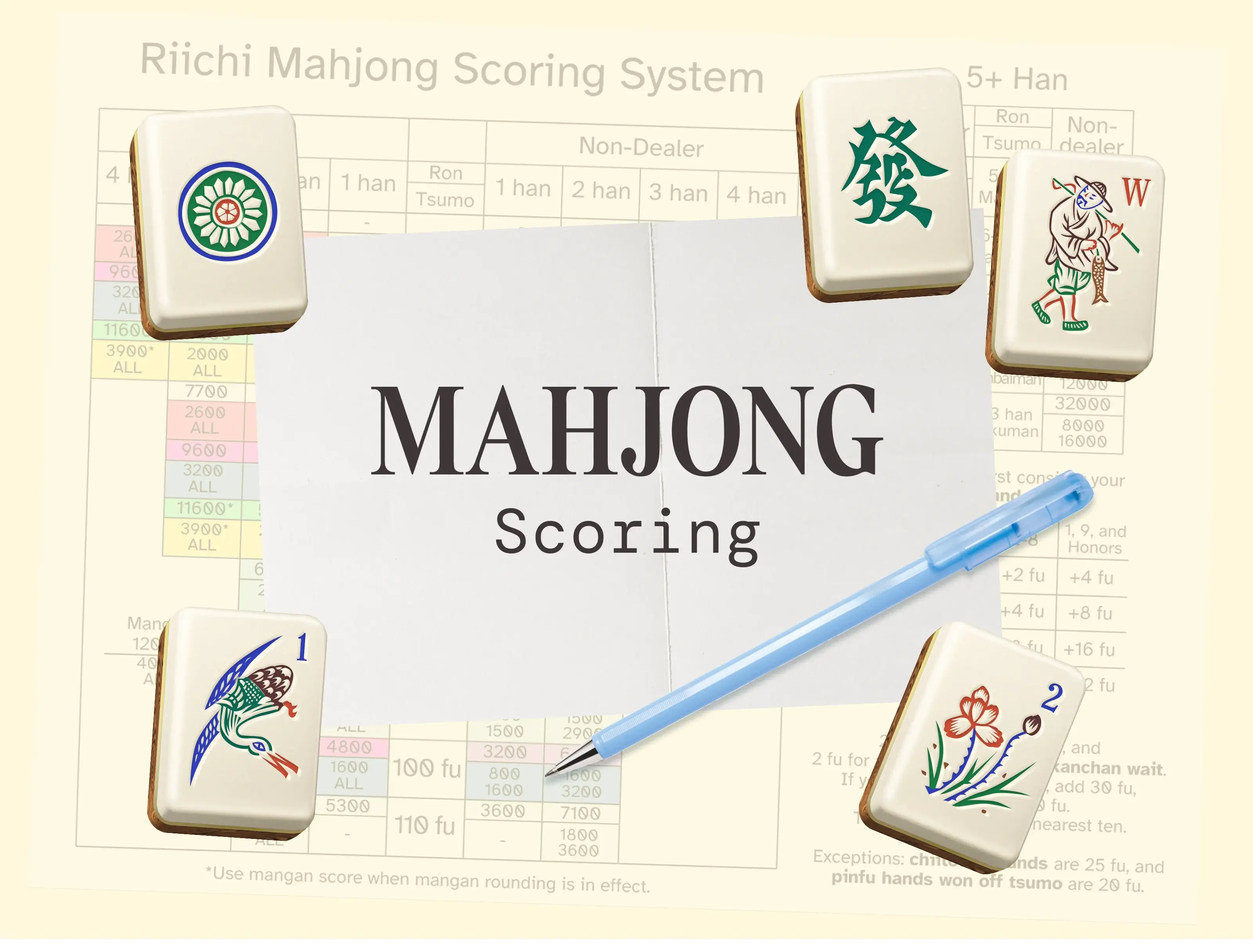 Master Mahjong Scoring in 10 Easy Steps